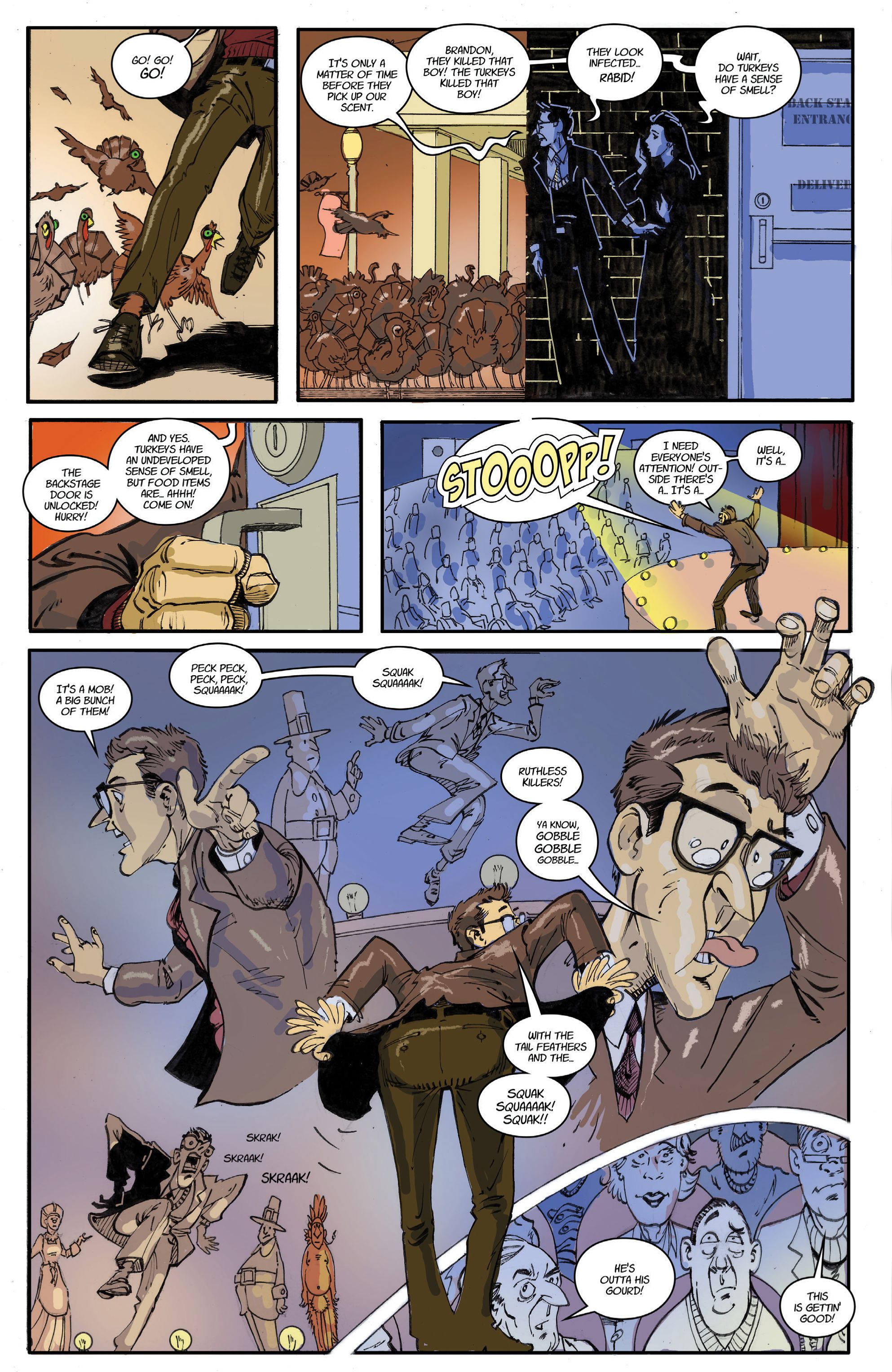 Read online Turkey Day comic -  Issue # Full - 15