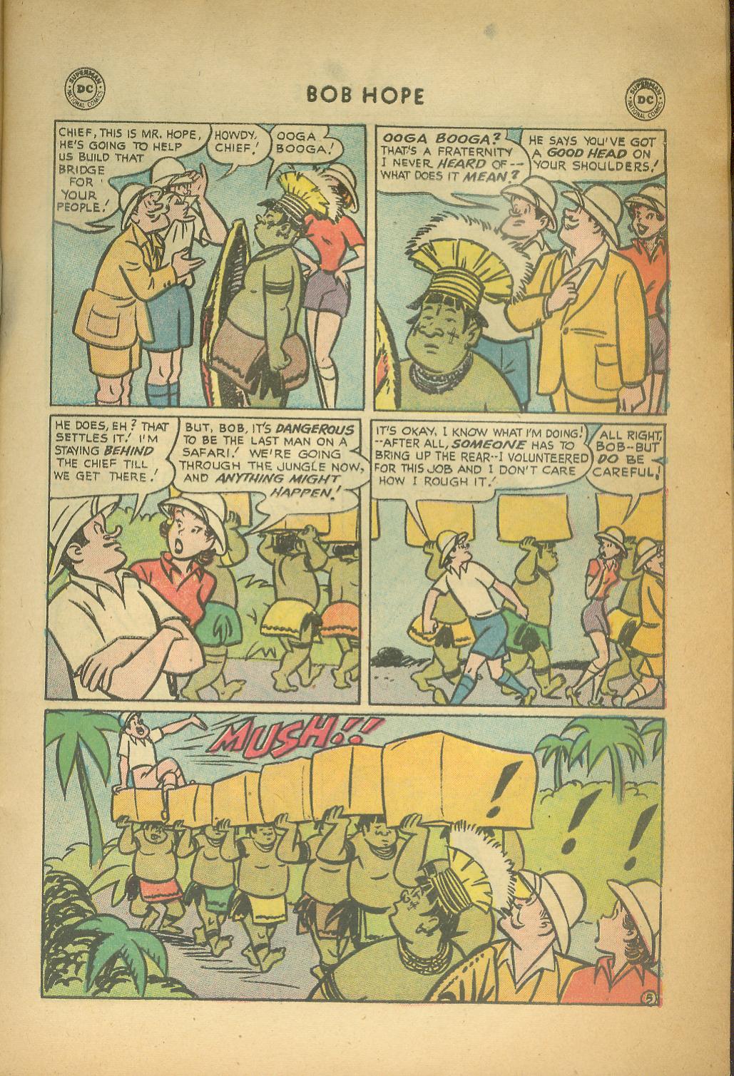 Read online The Adventures of Bob Hope comic -  Issue #38 - 7