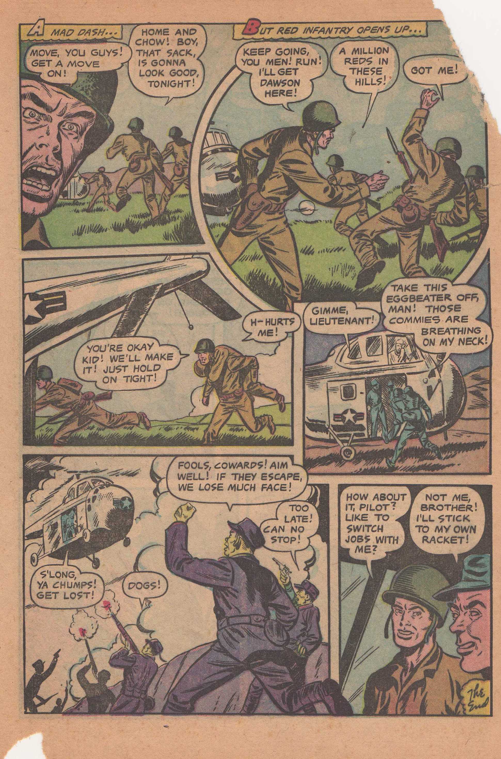 Read online Men in Action (1957) comic -  Issue #2 - 19