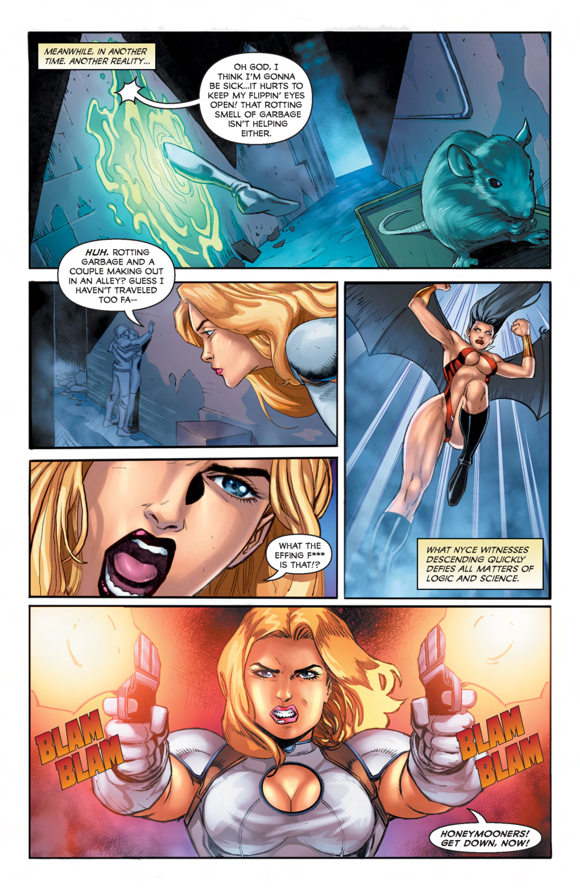 Read online Notti and Nyce Red Sonja Vampirella comic -  Issue # Full - 16