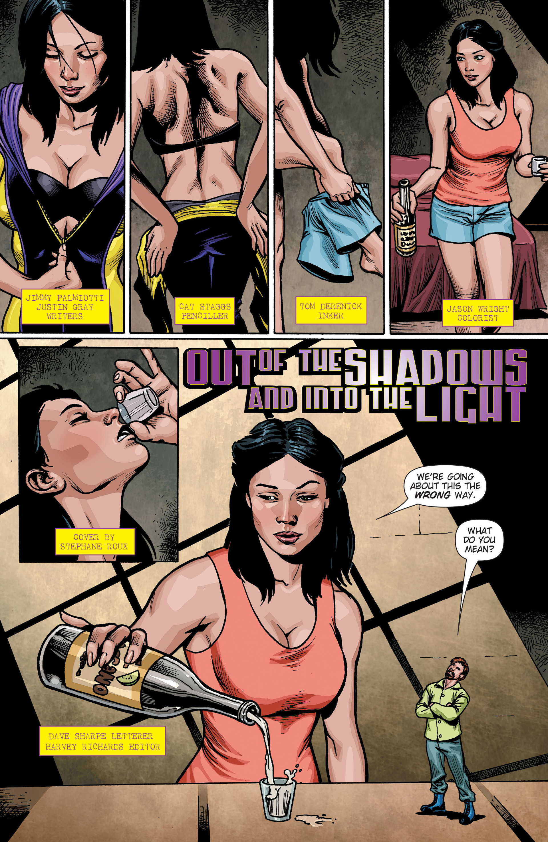 Read online Phantom Lady comic -  Issue #4 - 2