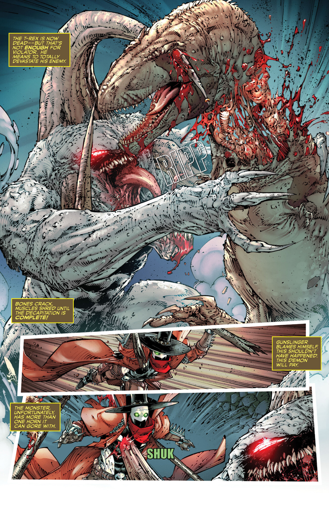 Read online Gunslinger Spawn comic -  Issue #22 - 21