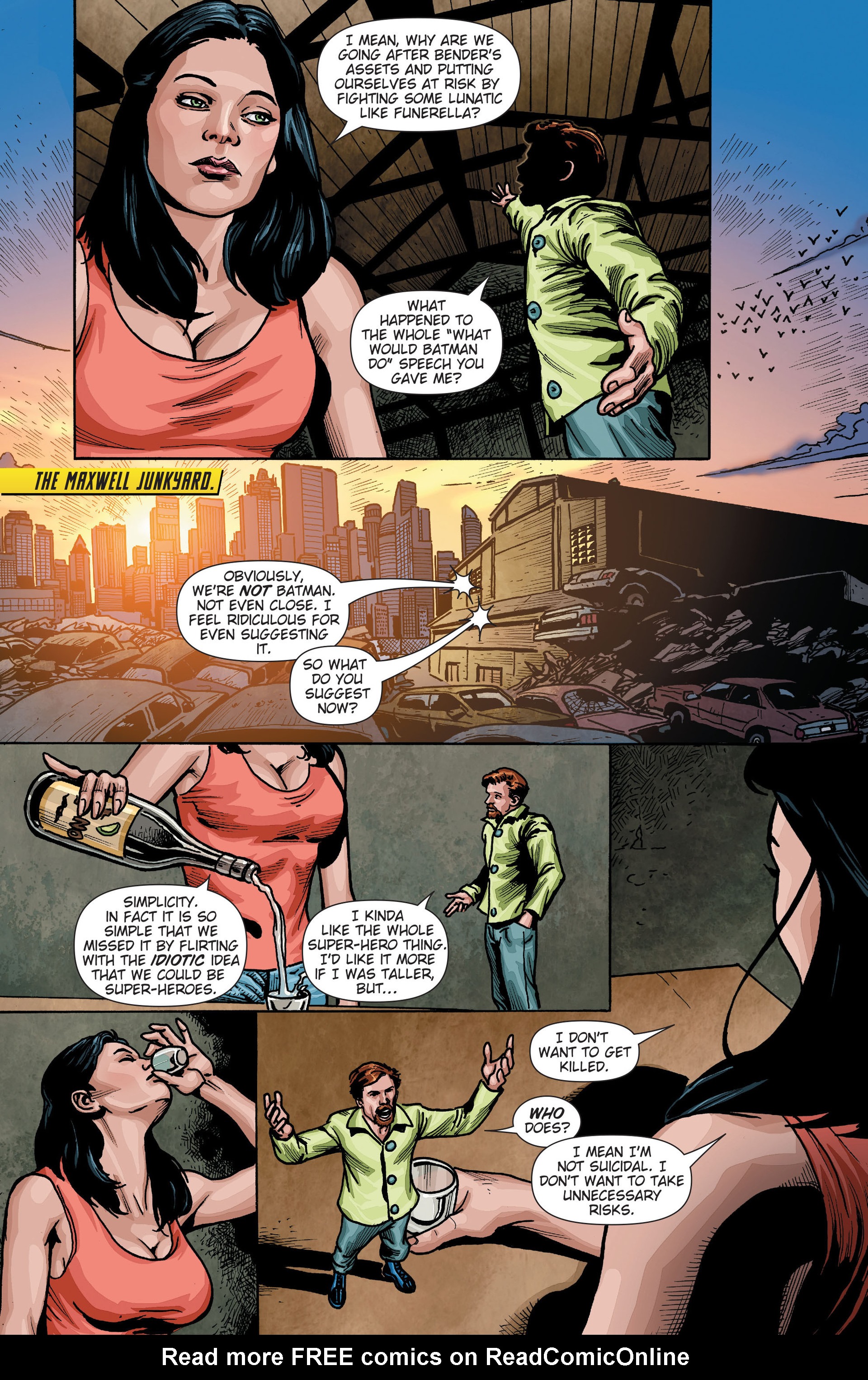 Read online Phantom Lady comic -  Issue #4 - 3