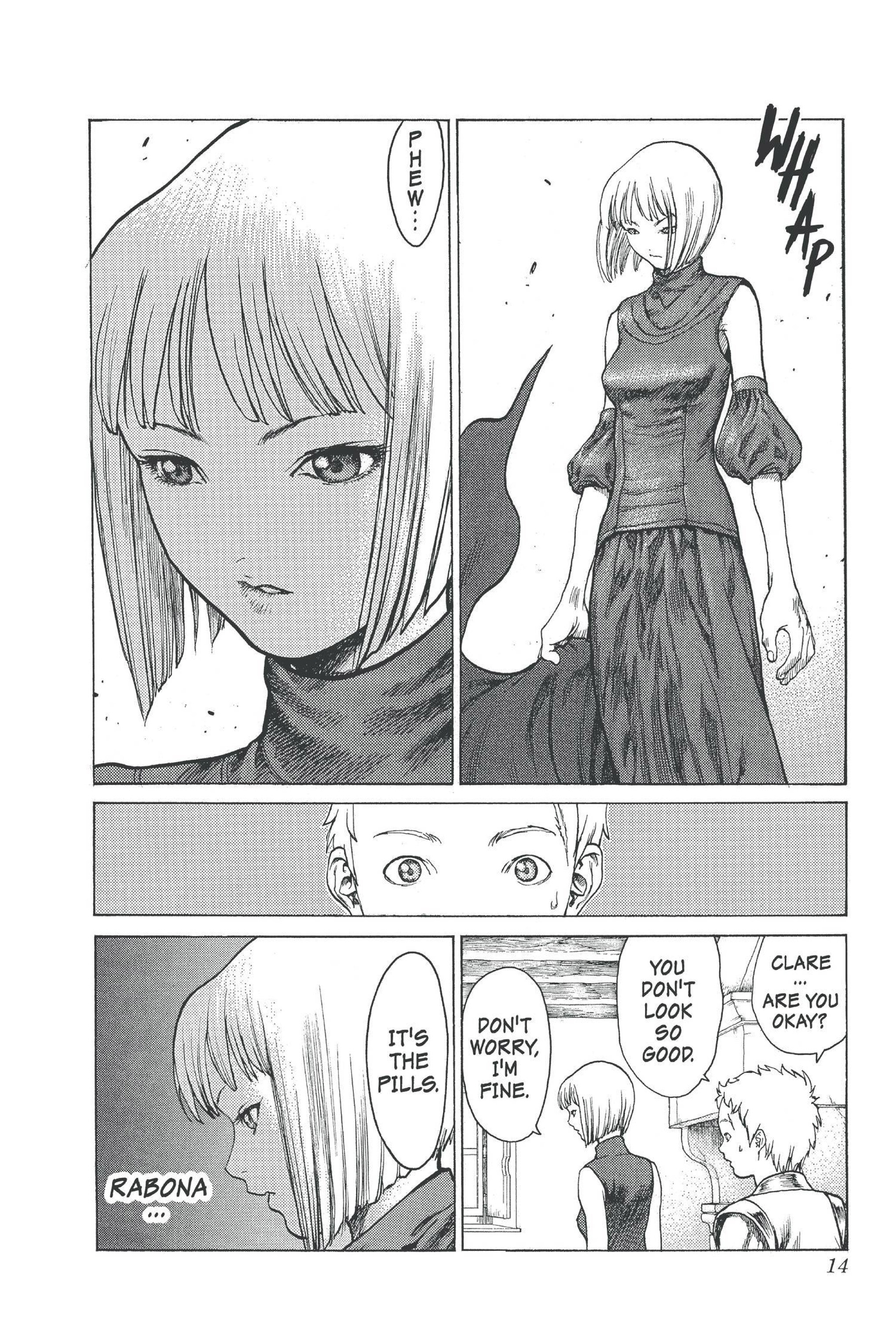 Read online Claymore comic -  Issue #2 - 13