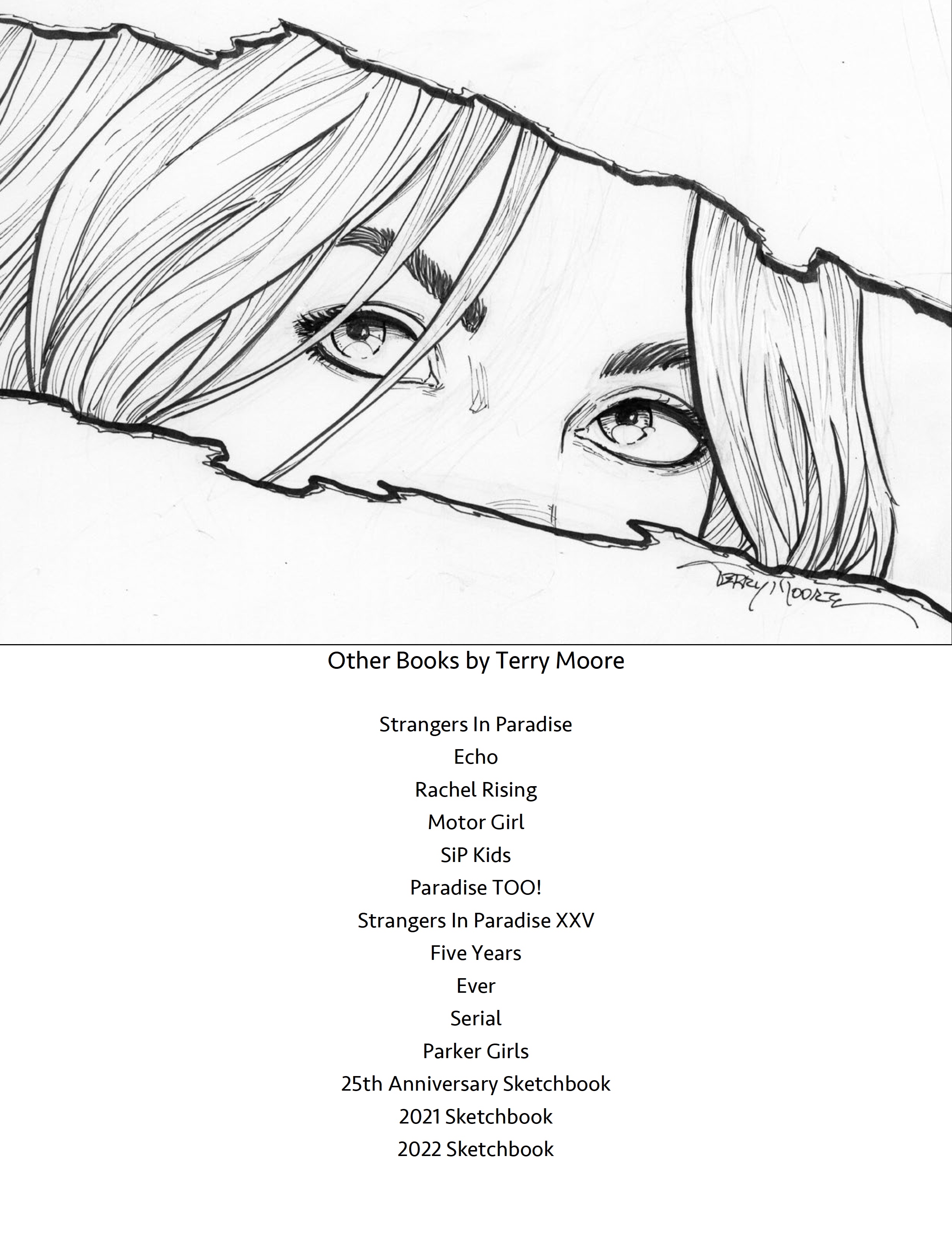 Read online Terry Moore after dark… comic -  Issue # TPB - 116