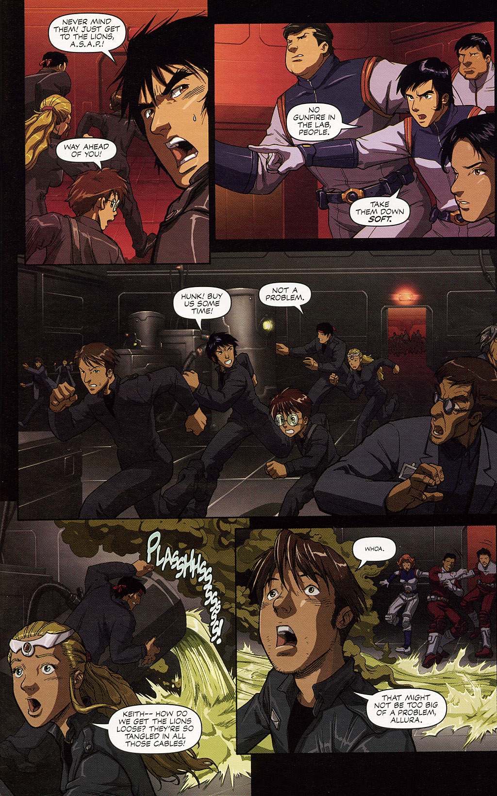 Read online Voltron: Defender of the Universe comic -  Issue #3 - 5