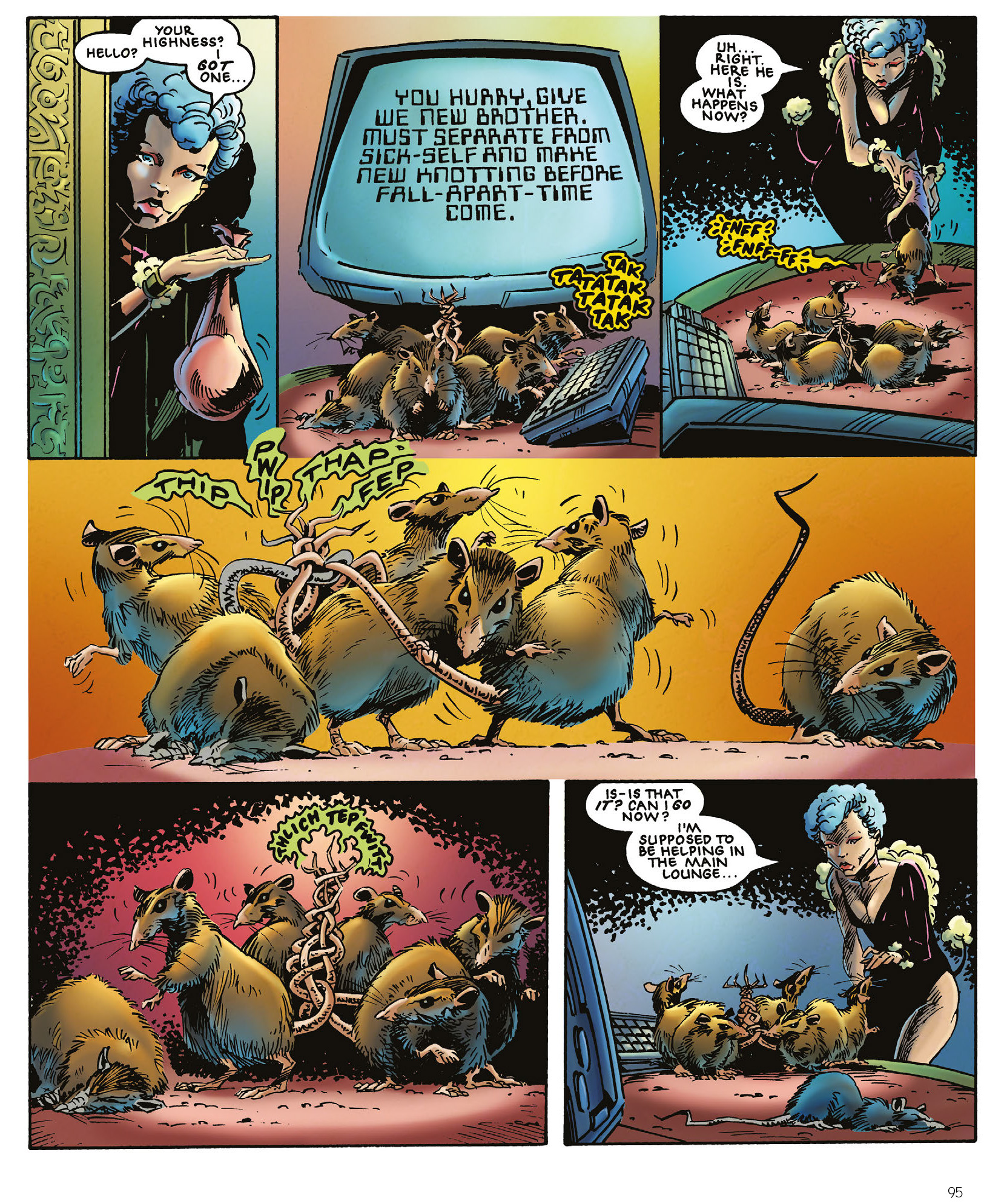 Read online The Ballad of Halo Jones: Full Colour Omnibus Edition comic -  Issue # TPB (Part 1) - 97