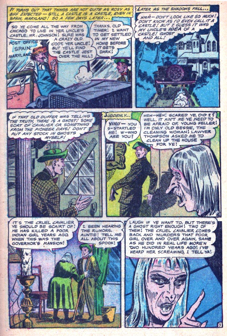 Read online Haunted Thrills comic -  Issue #12 - 21