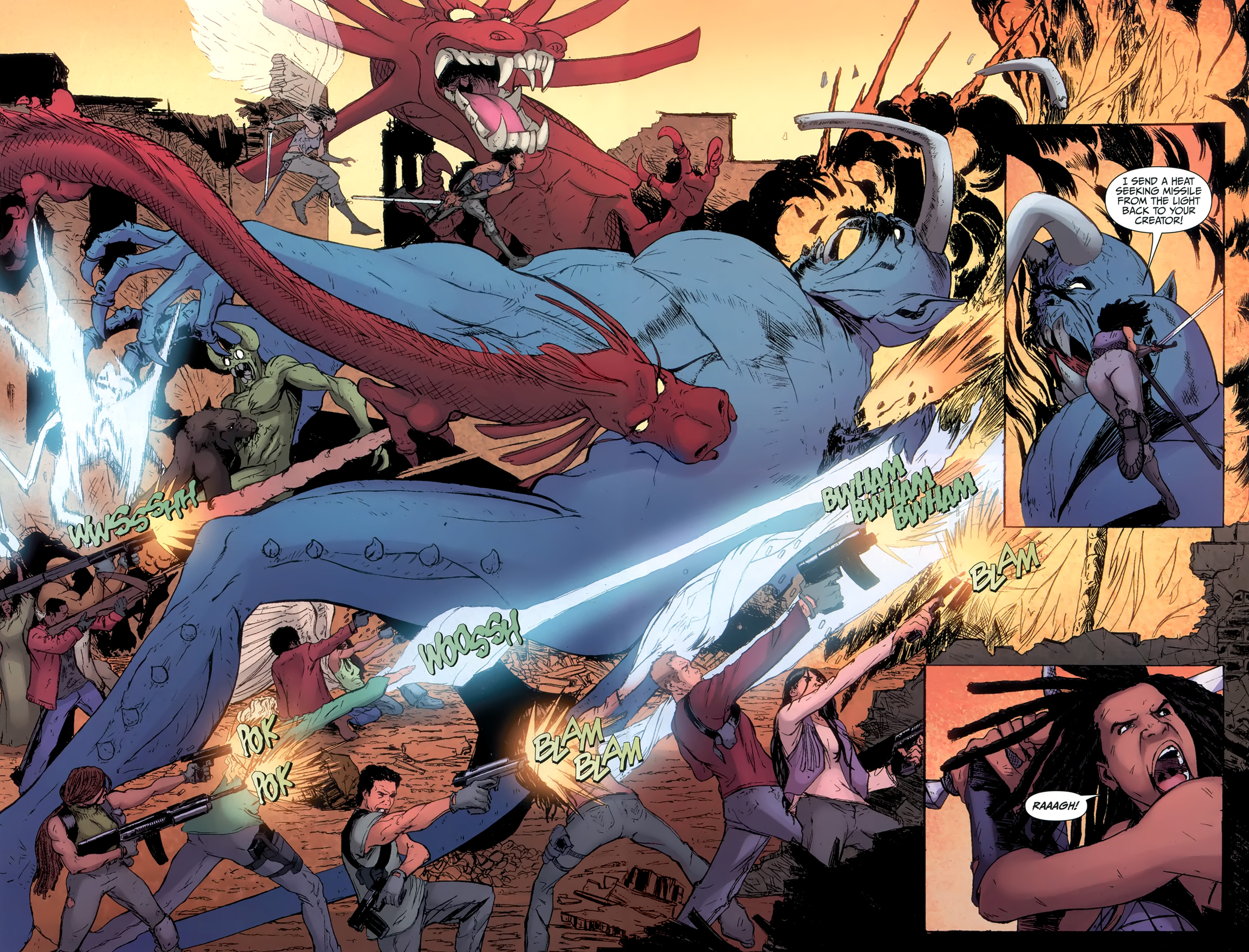 Read online L.A. Banks' Vampire Huntress: Dawn and Darkness comic -  Issue #4 - 21