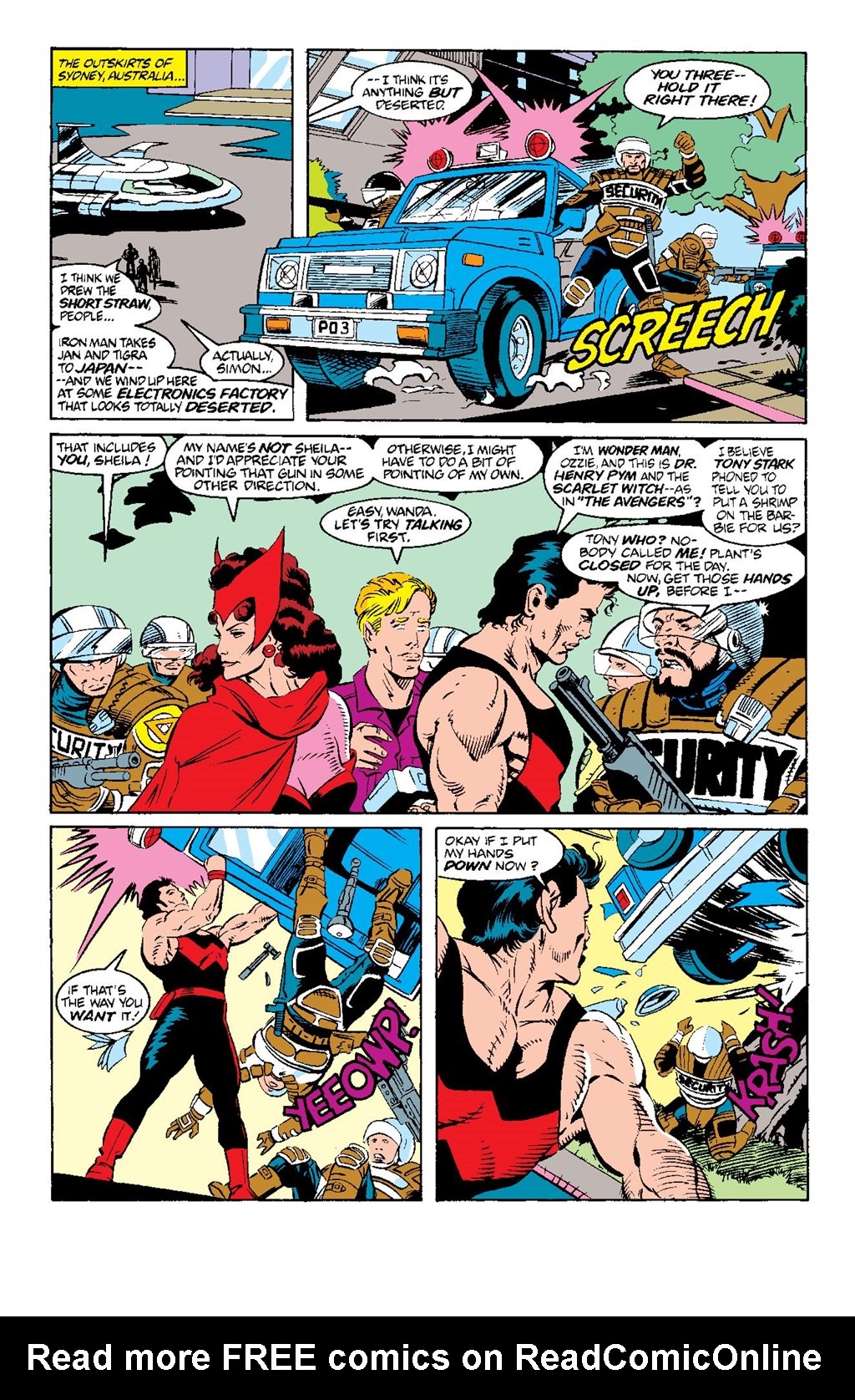 Read online Avengers West Coast Epic Collection: How The West Was Won comic -  Issue #Avengers West Coast Epic Collection California Screaming (Part 2) - 96