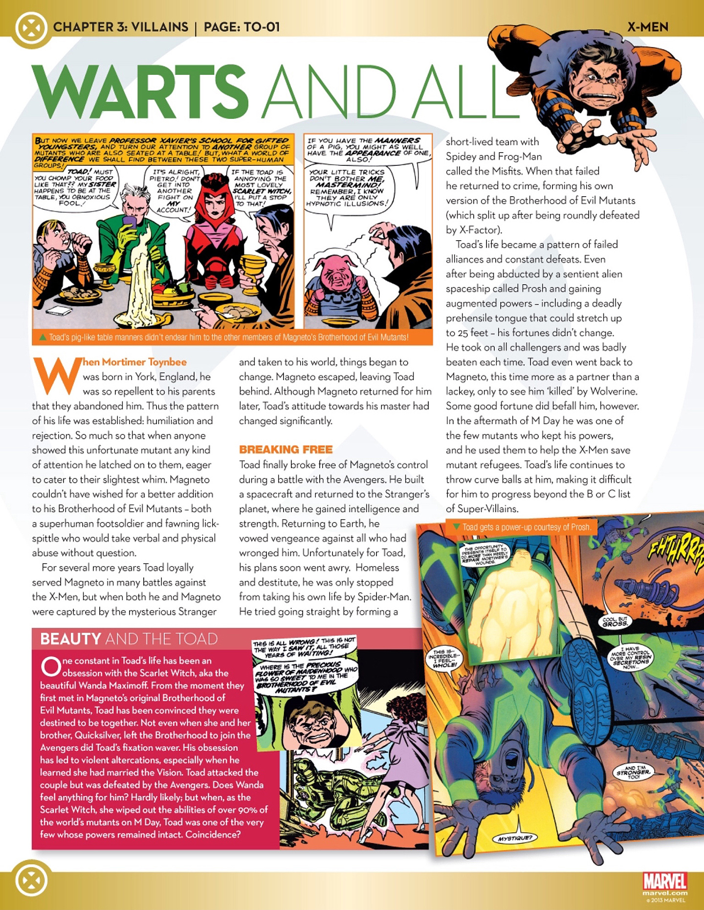 Read online Marvel Fact Files comic -  Issue #32 - 31