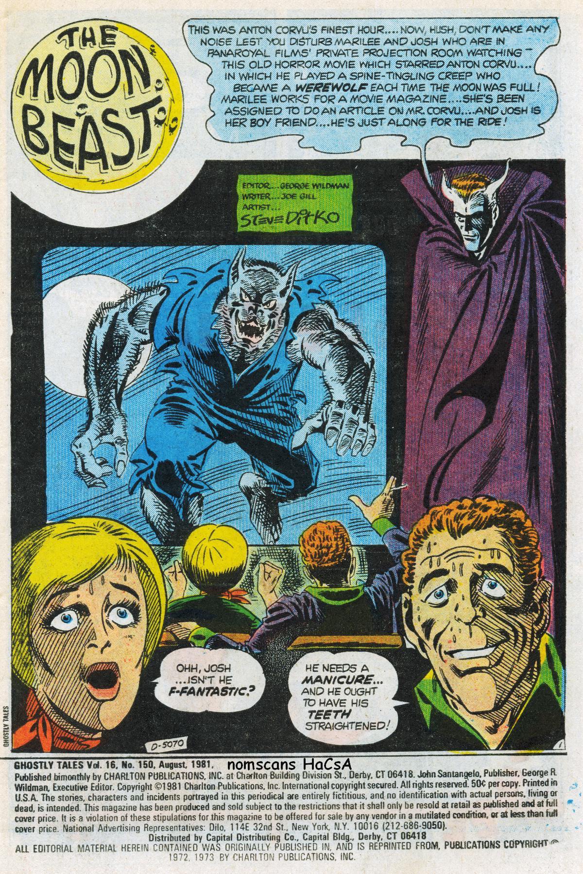 Read online Ghostly Tales comic -  Issue #150 - 3