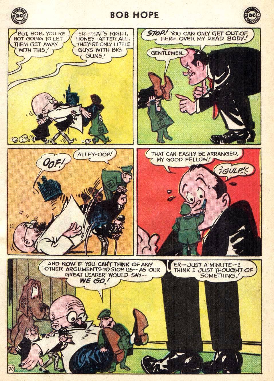 Read online The Adventures of Bob Hope comic -  Issue #86 - 25