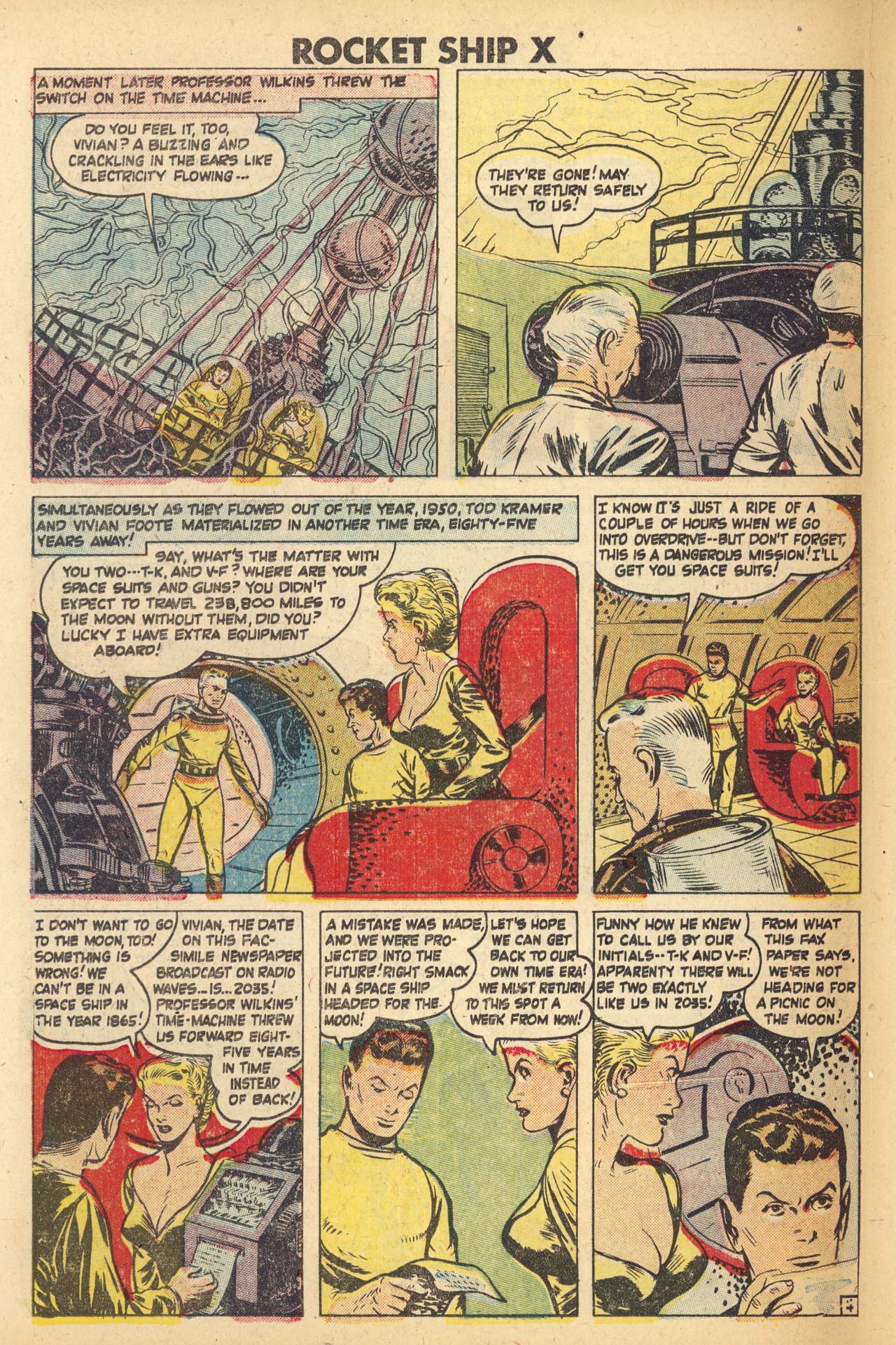 Read online Rocket Ship X comic -  Issue # Full - 26
