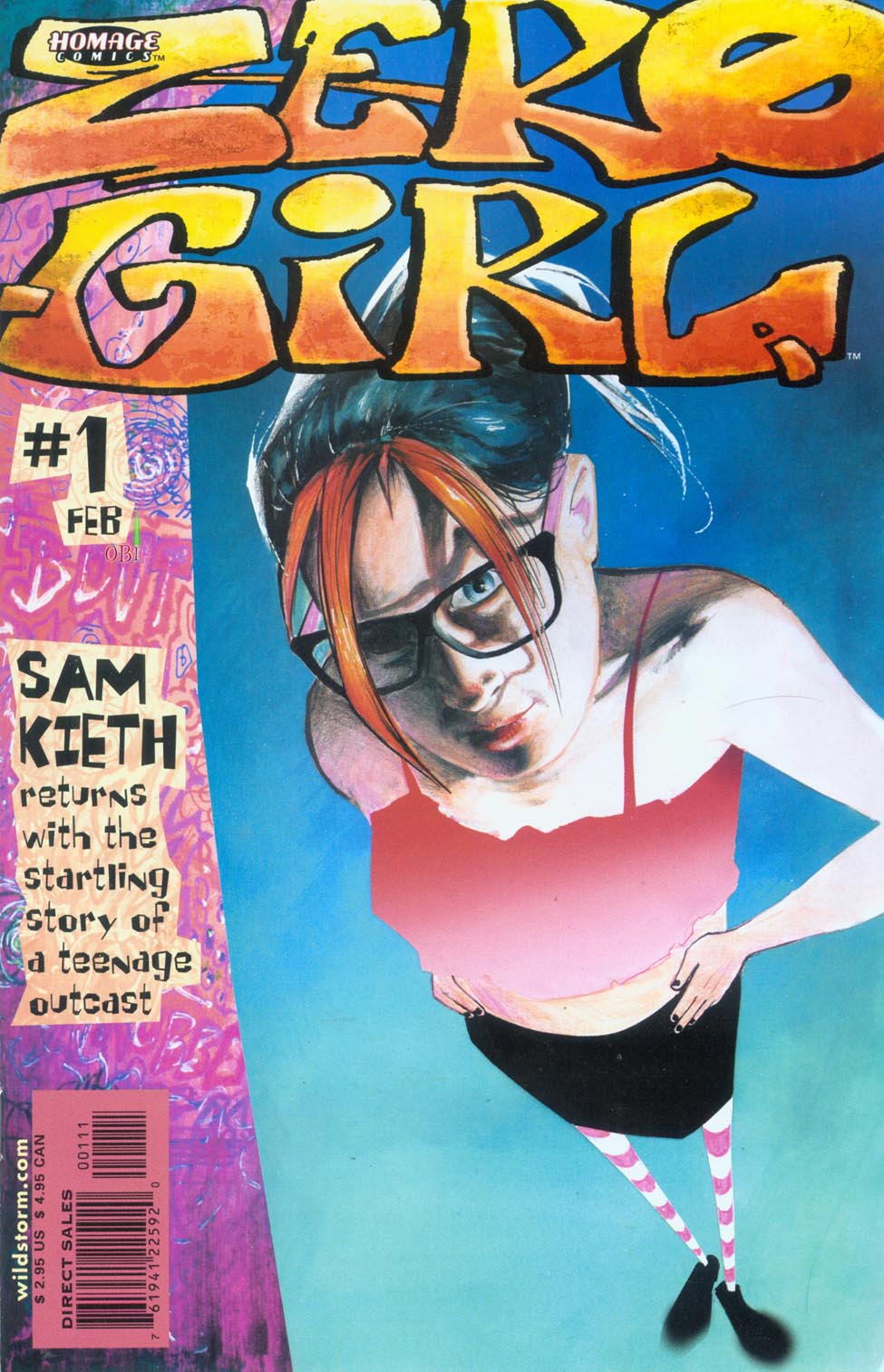 Read online Zero Girl comic -  Issue #1 - 1