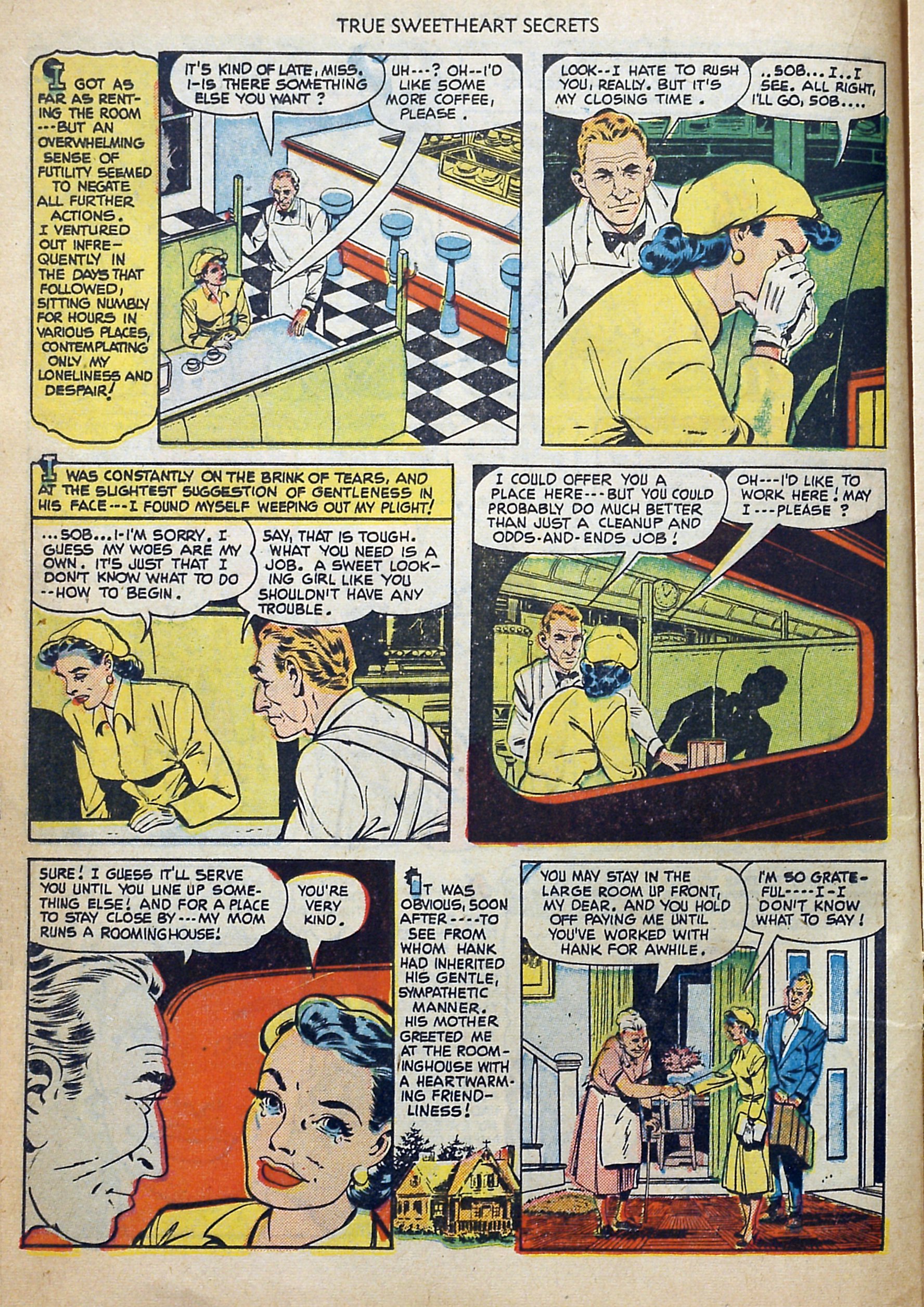 Read online True Sweetheart Secrets comic -  Issue #4 - 16