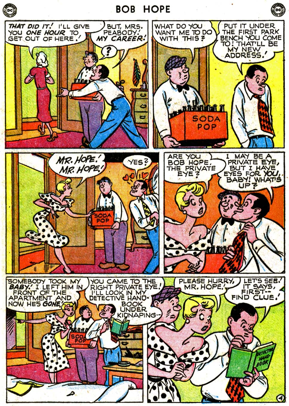 Read online The Adventures of Bob Hope comic -  Issue #4 - 16