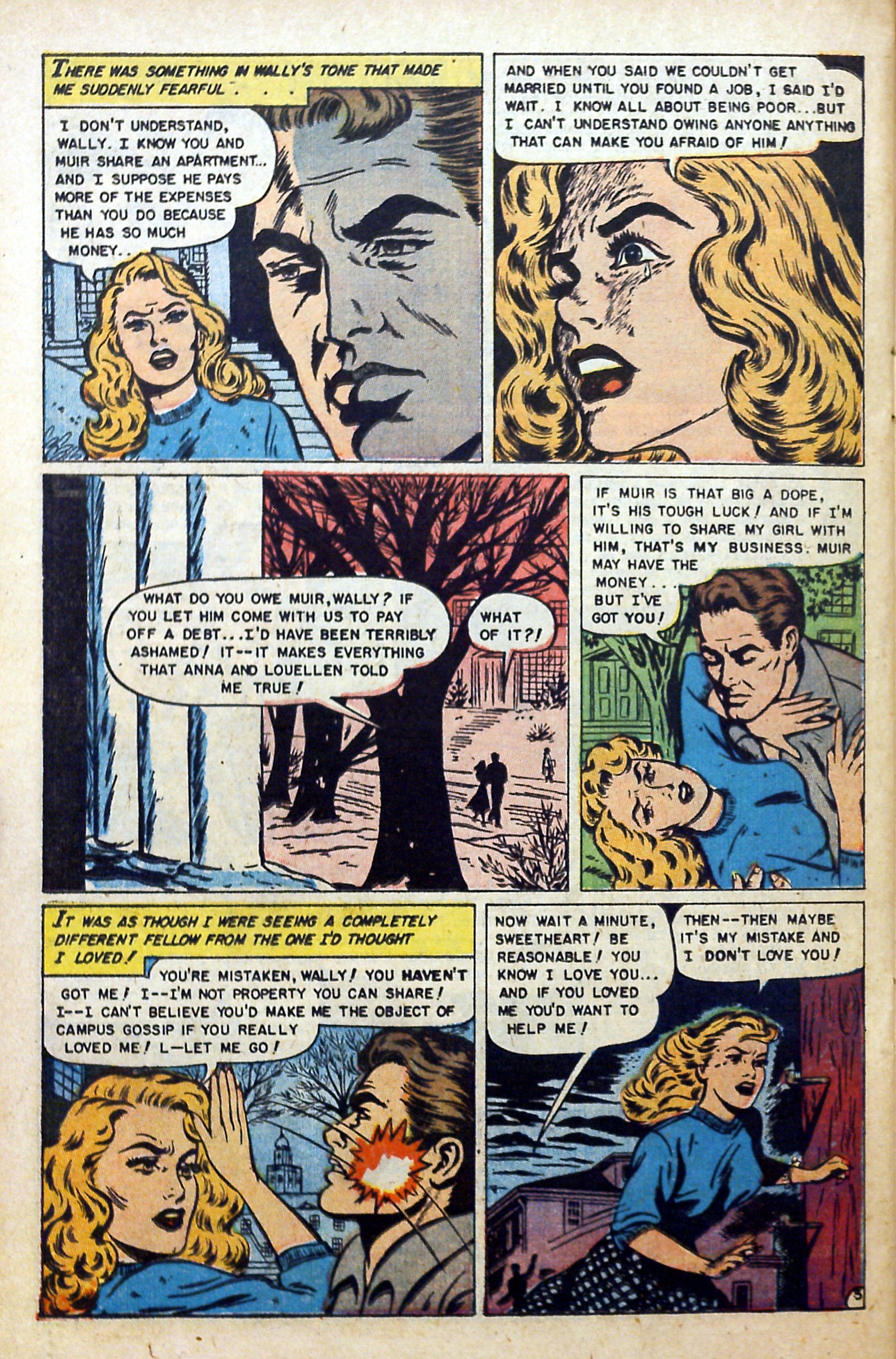 Read online Glamorous Romances comic -  Issue #73 - 22