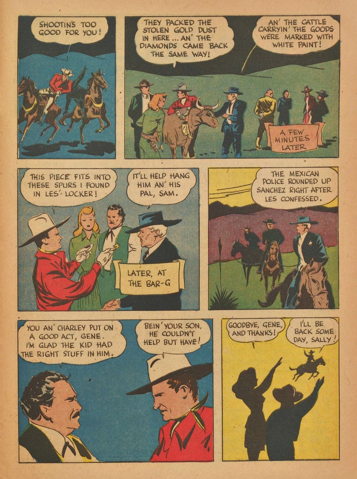 Gene Autry Comics issue 7 - Page 55