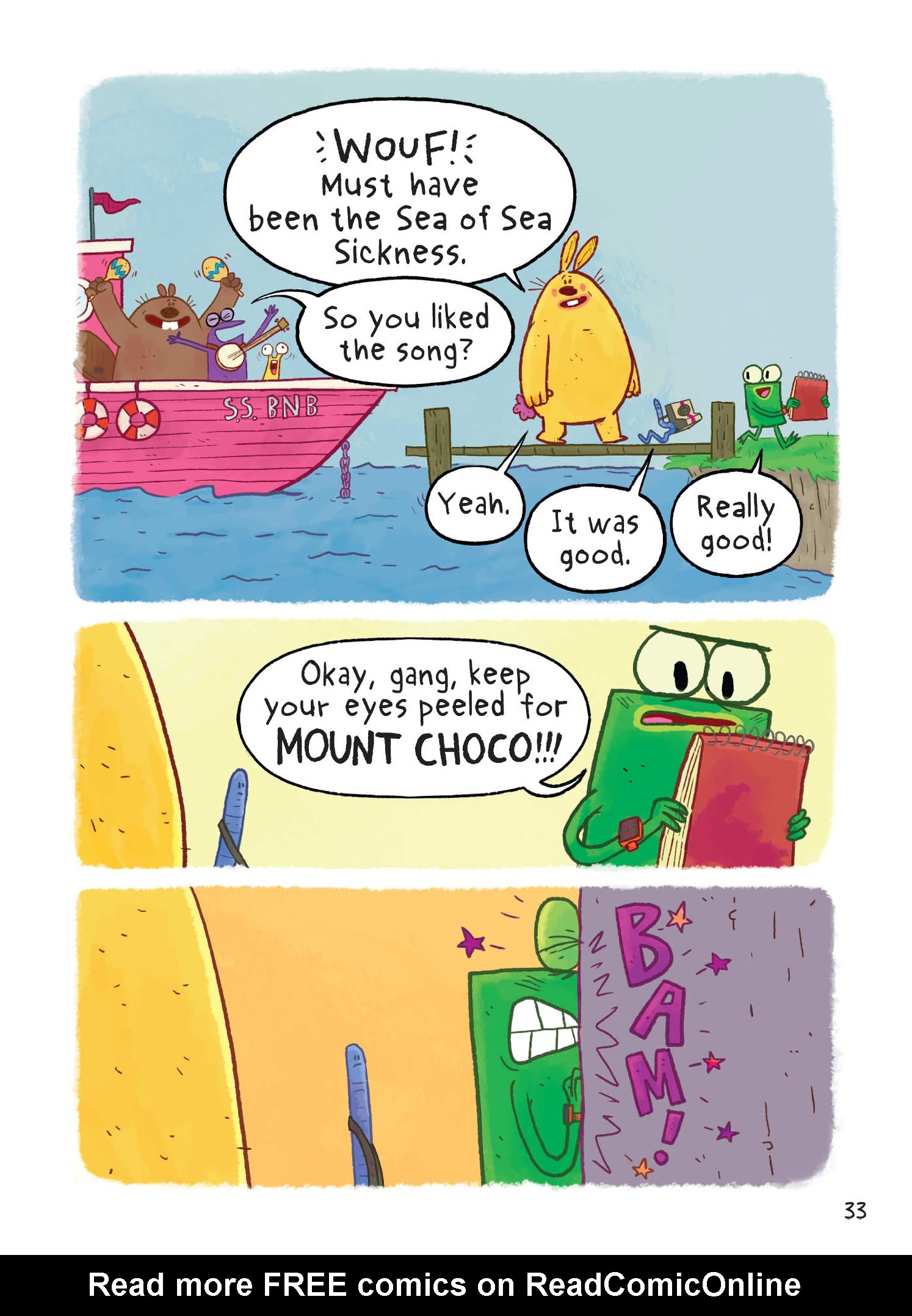 Read online Blue, Barry & Pancakes comic -  Issue # TPB 3 - 38