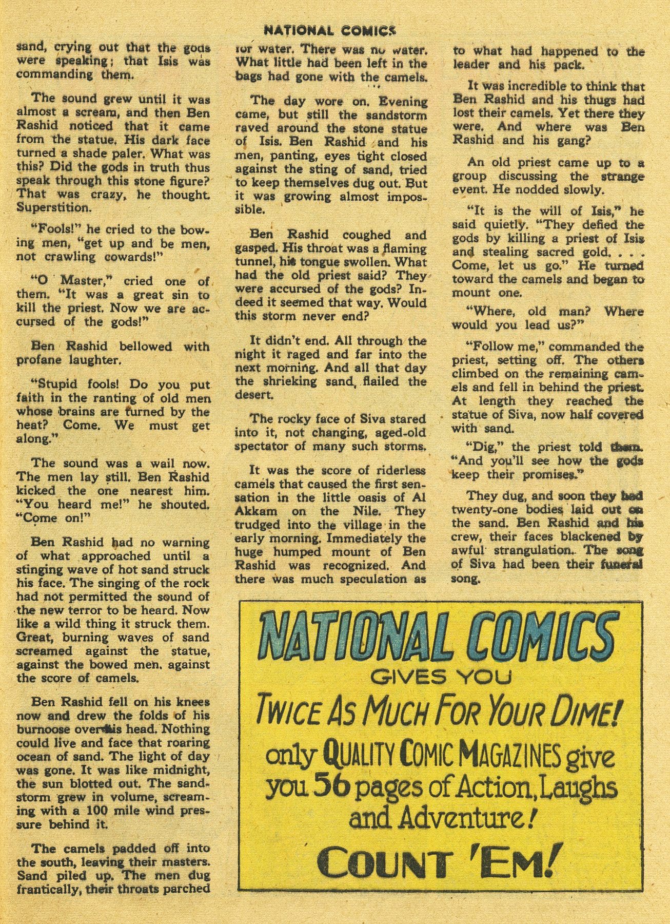 Read online National Comics comic -  Issue #50 - 45