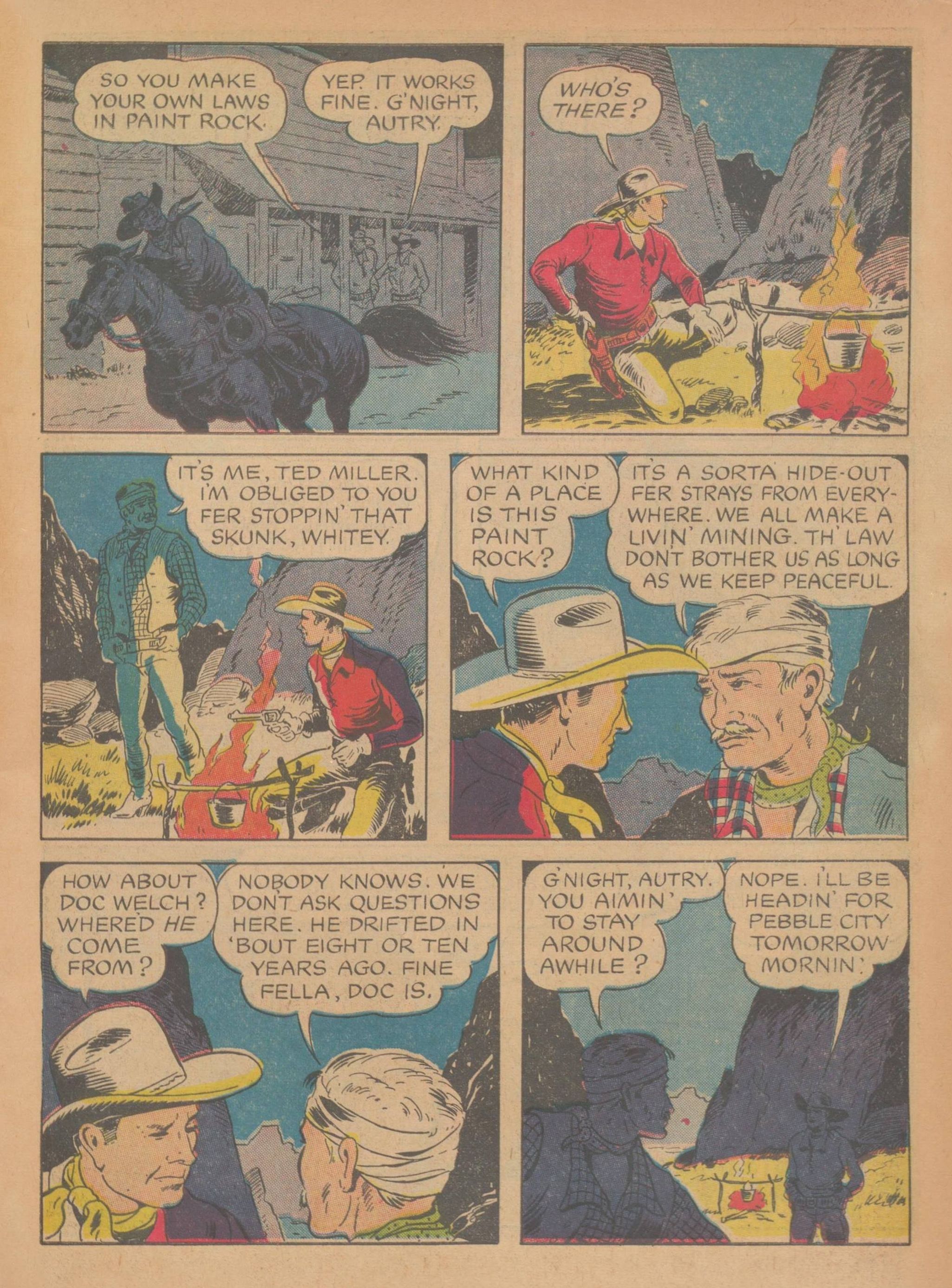 Read online Gene Autry Comics comic -  Issue #5 - 11