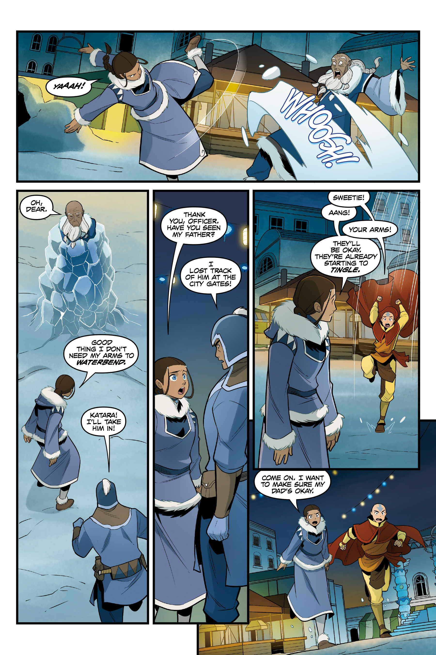 Read online Nickelodeon Avatar: The Last Airbender - North and South comic -  Issue #2 - 57