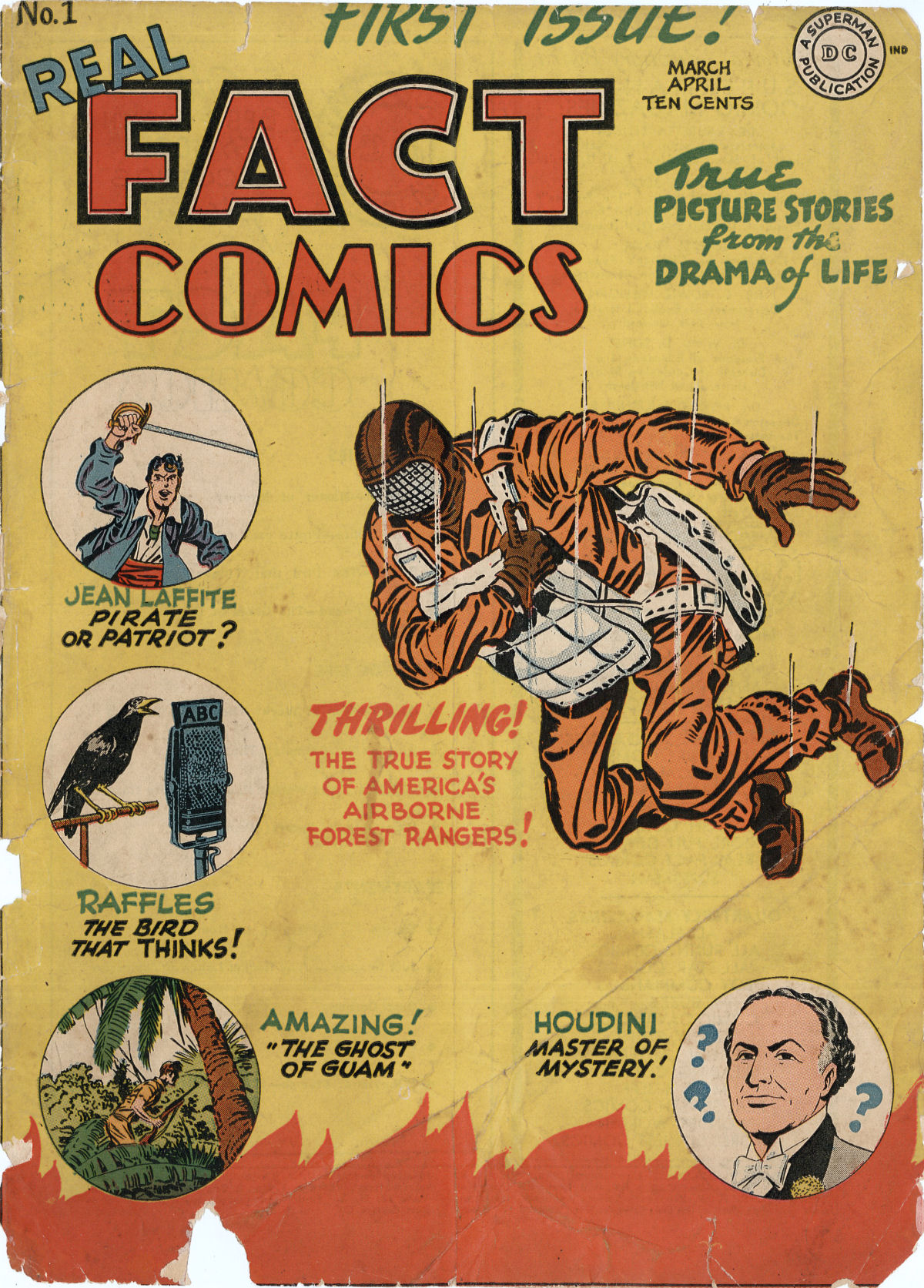 Read online Real Fact Comics comic -  Issue #1 - 1