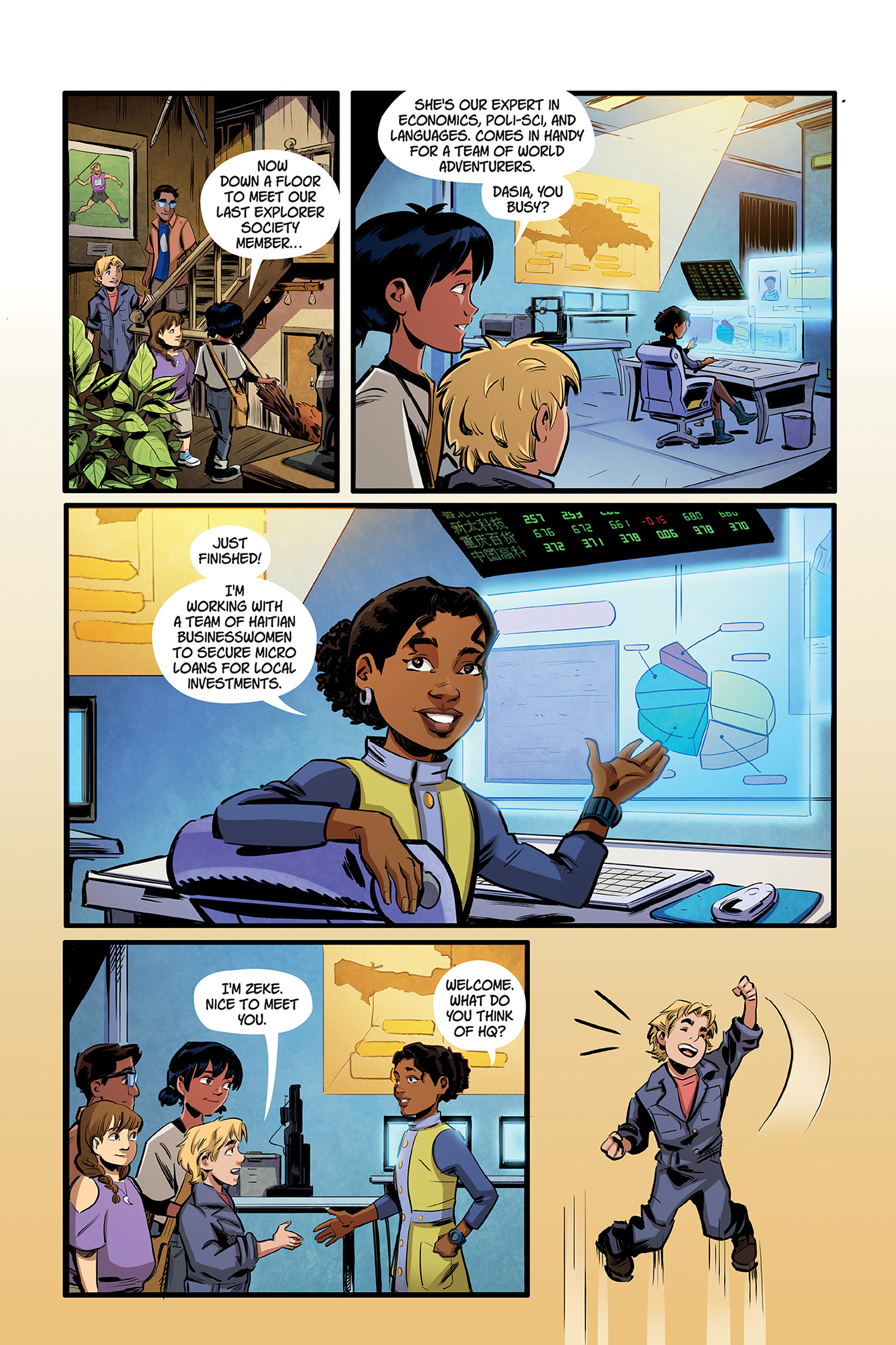 Read online Trackers Presents: Captain Nick & The Explorer Society - Compass of Mems comic -  Issue # TPB (Part 1) - 38