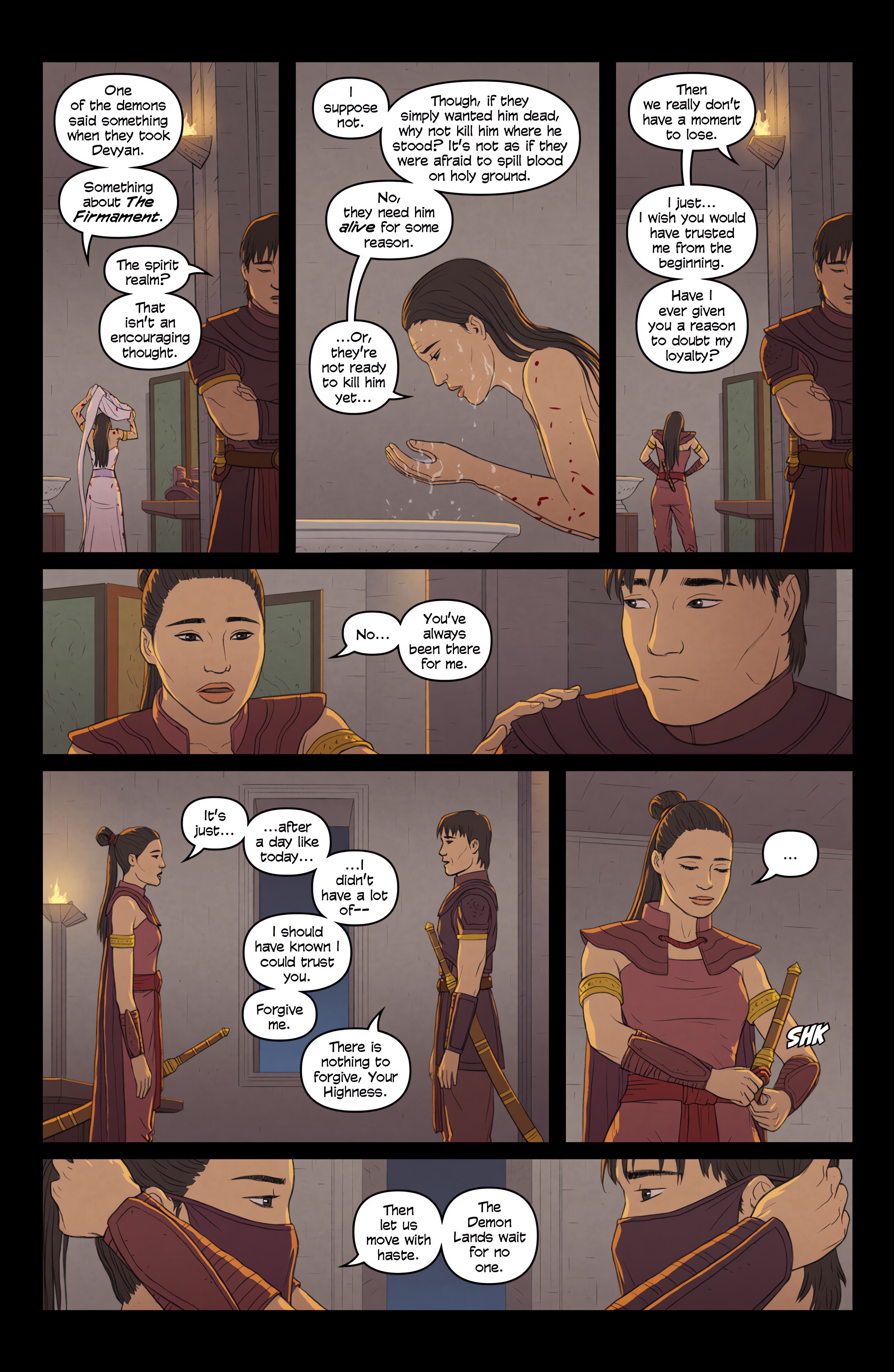 Read online Quest comic -  Issue #1 - 23