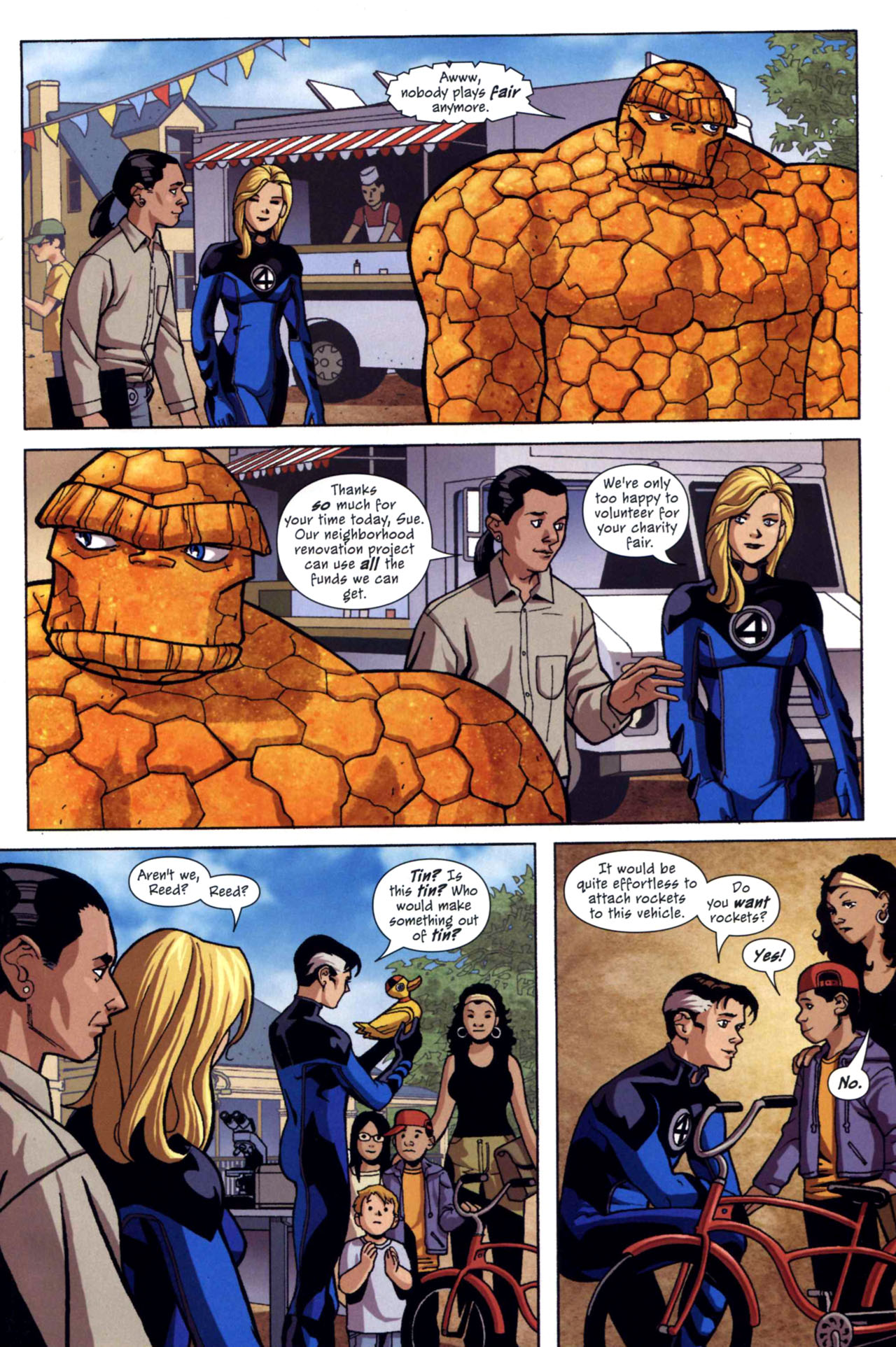 Read online Marvel Adventures Fantastic Four comic -  Issue #34 - 4