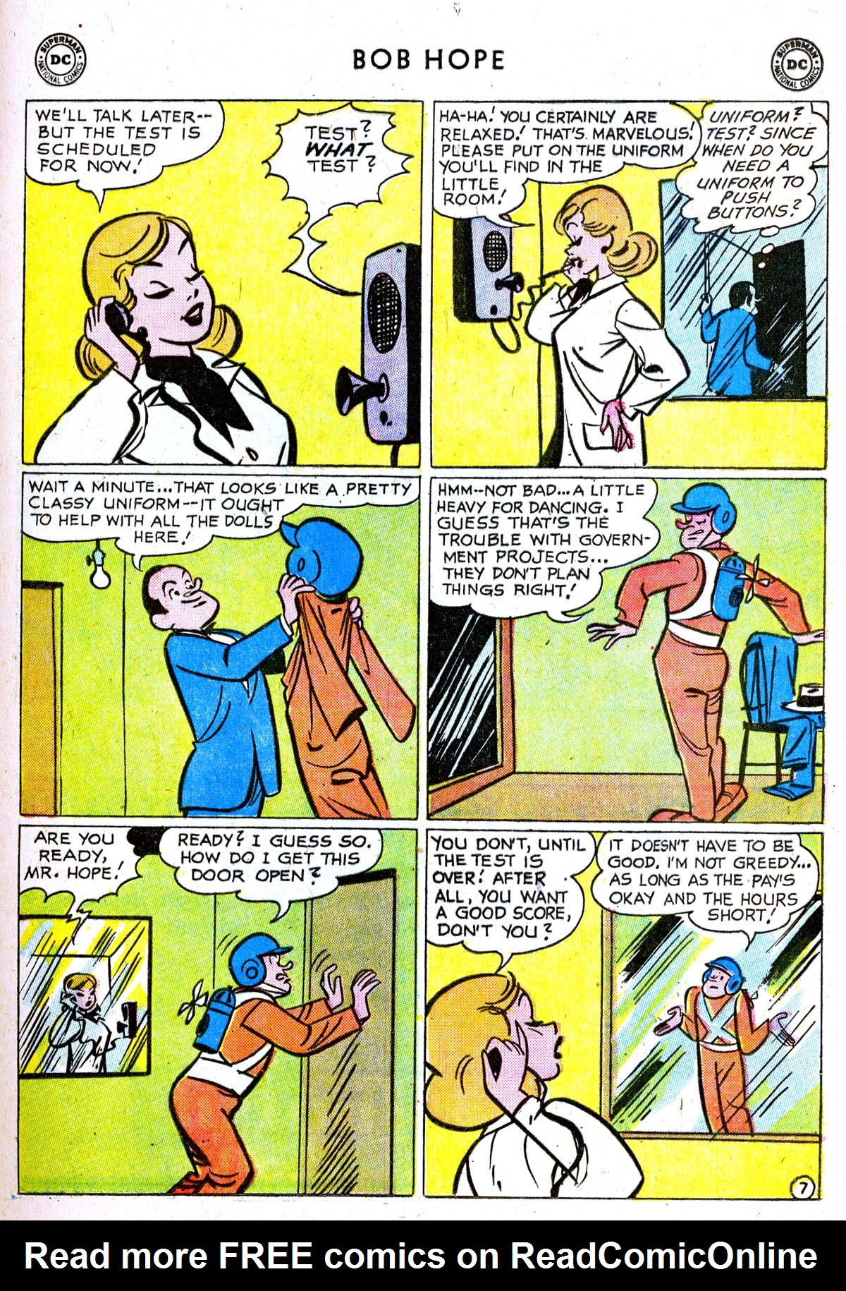 Read online The Adventures of Bob Hope comic -  Issue #70 - 9