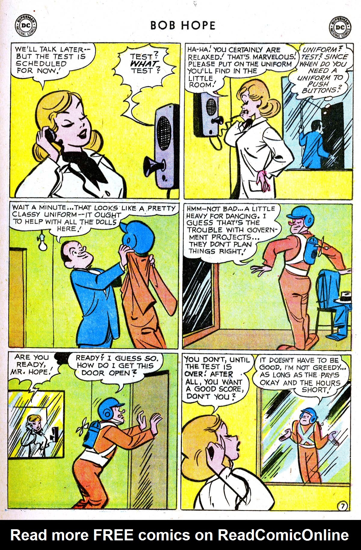 Read online The Adventures of Bob Hope comic -  Issue #70 - 9