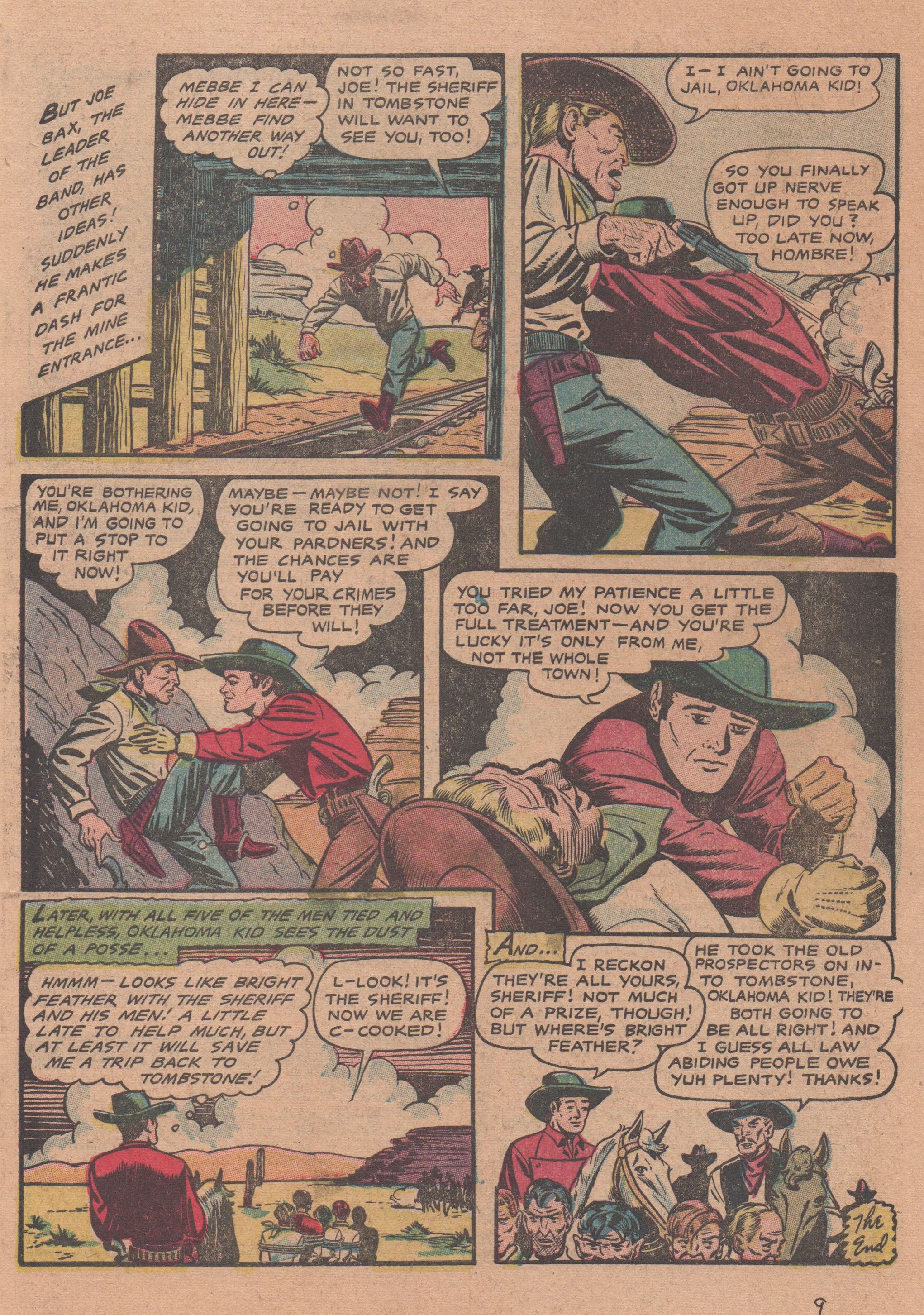 Read online Oklahoma Kid comic -  Issue #2 - 10