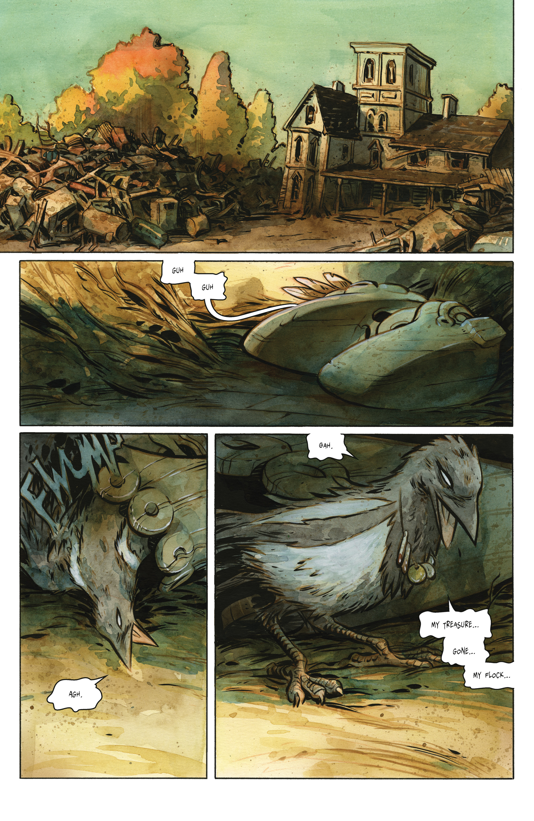 Read online The Lonesome Hunters: The Wolf Child comic -  Issue #1 - 9