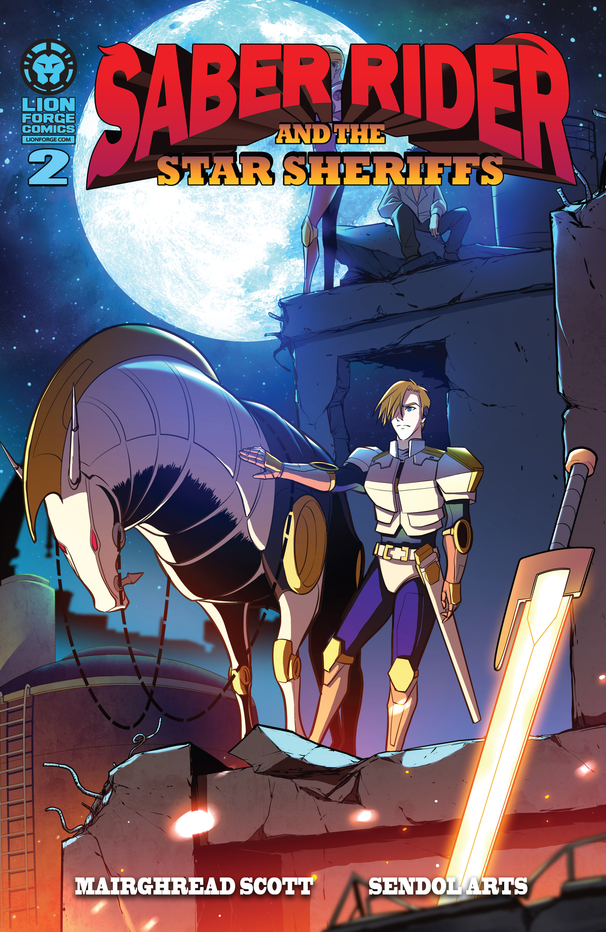 Read online Saber Rider and the Star Sheriffs comic -  Issue #2 - 1