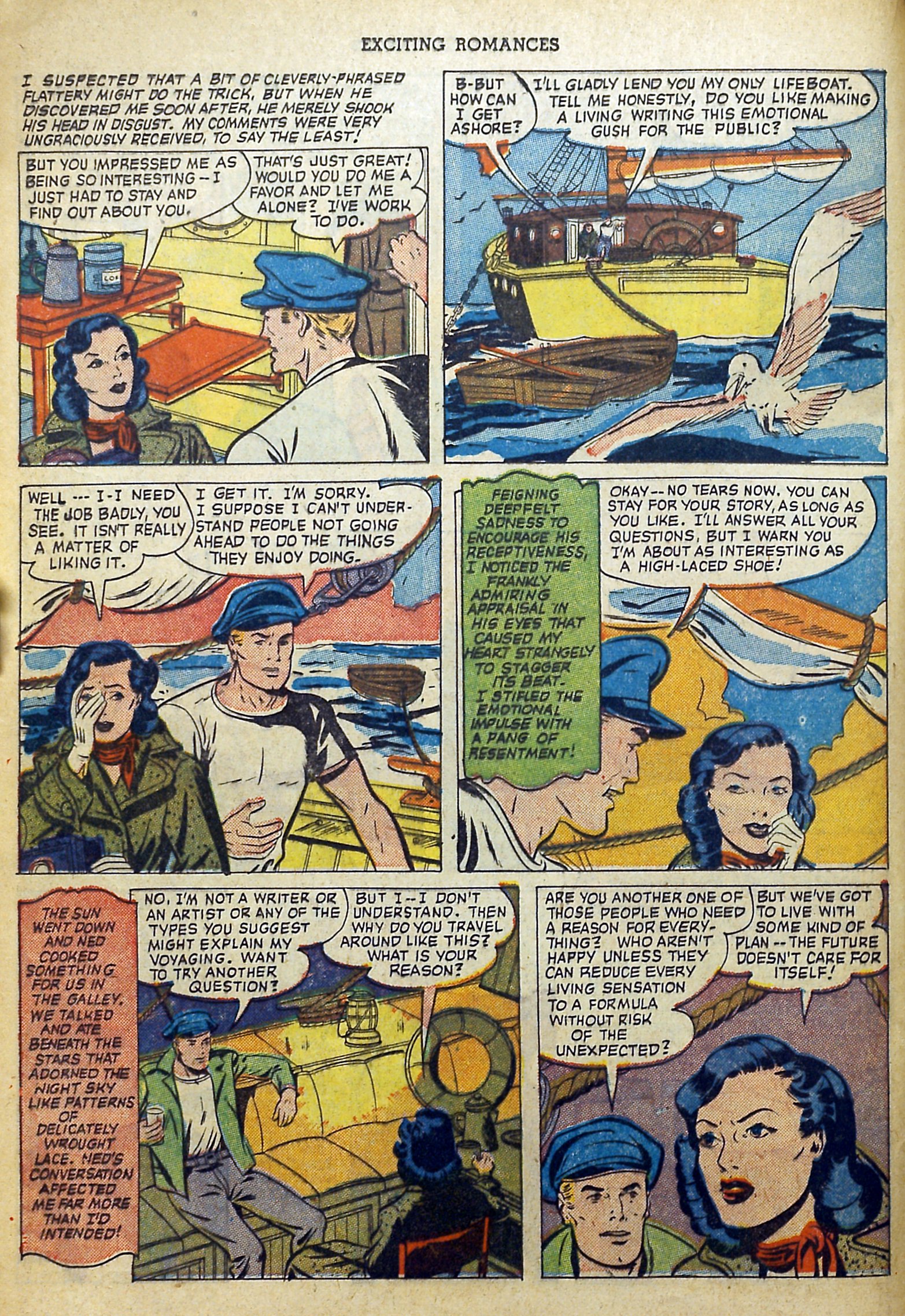 Read online Exciting Romances comic -  Issue #4 - 16