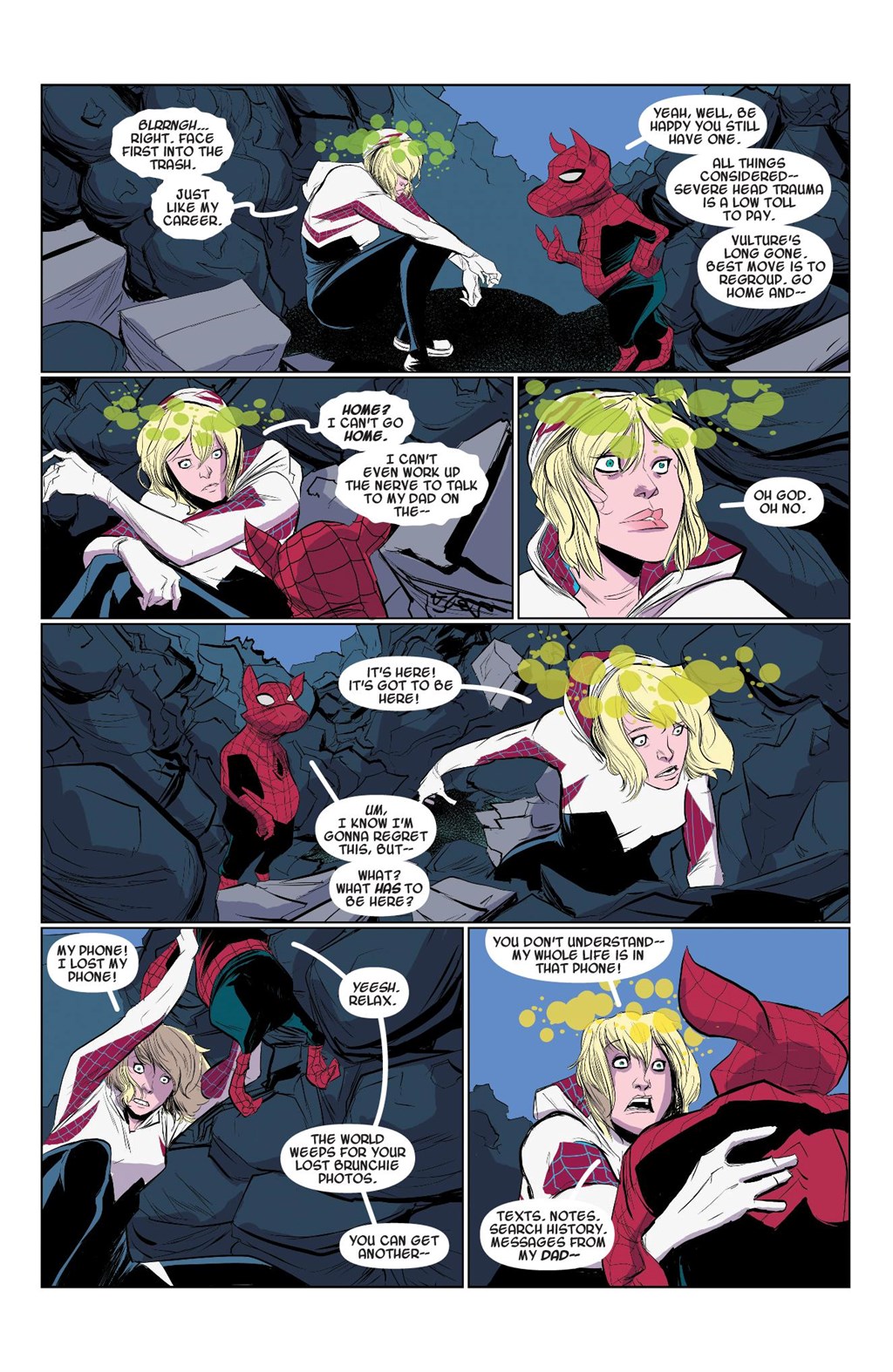 Spider-Gwen: Ghost-Spider - Edge of Spider-Verse (Modern Era Epic Collection) chapter 1 page 323
