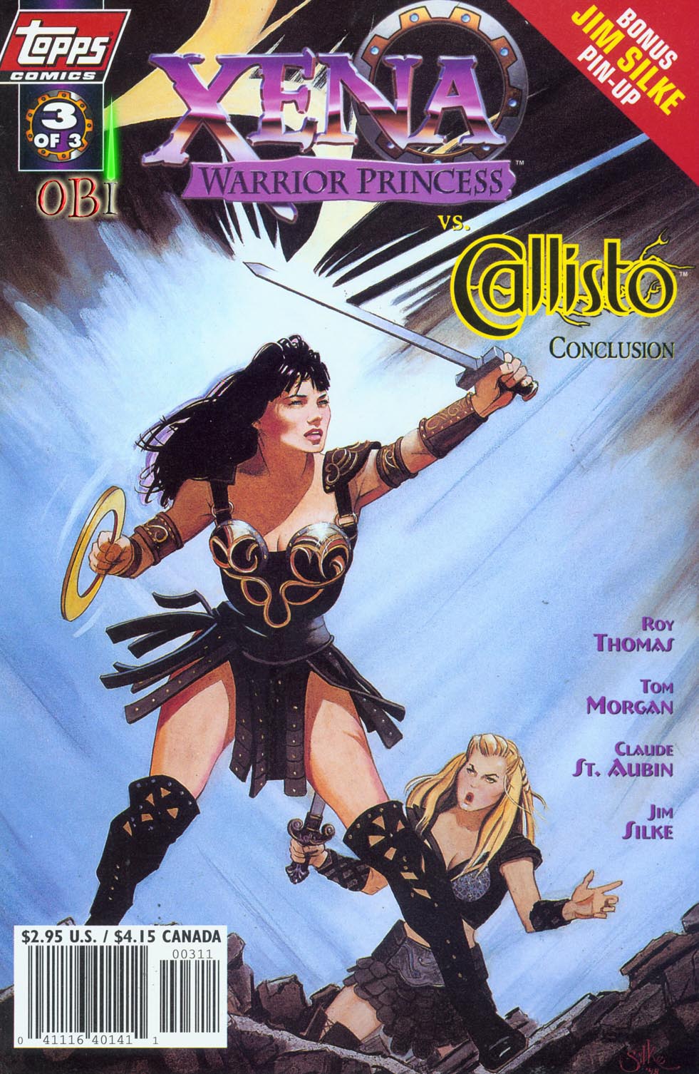 Read online Xena: Warrior Princess vs Callisto comic -  Issue #3 - 1