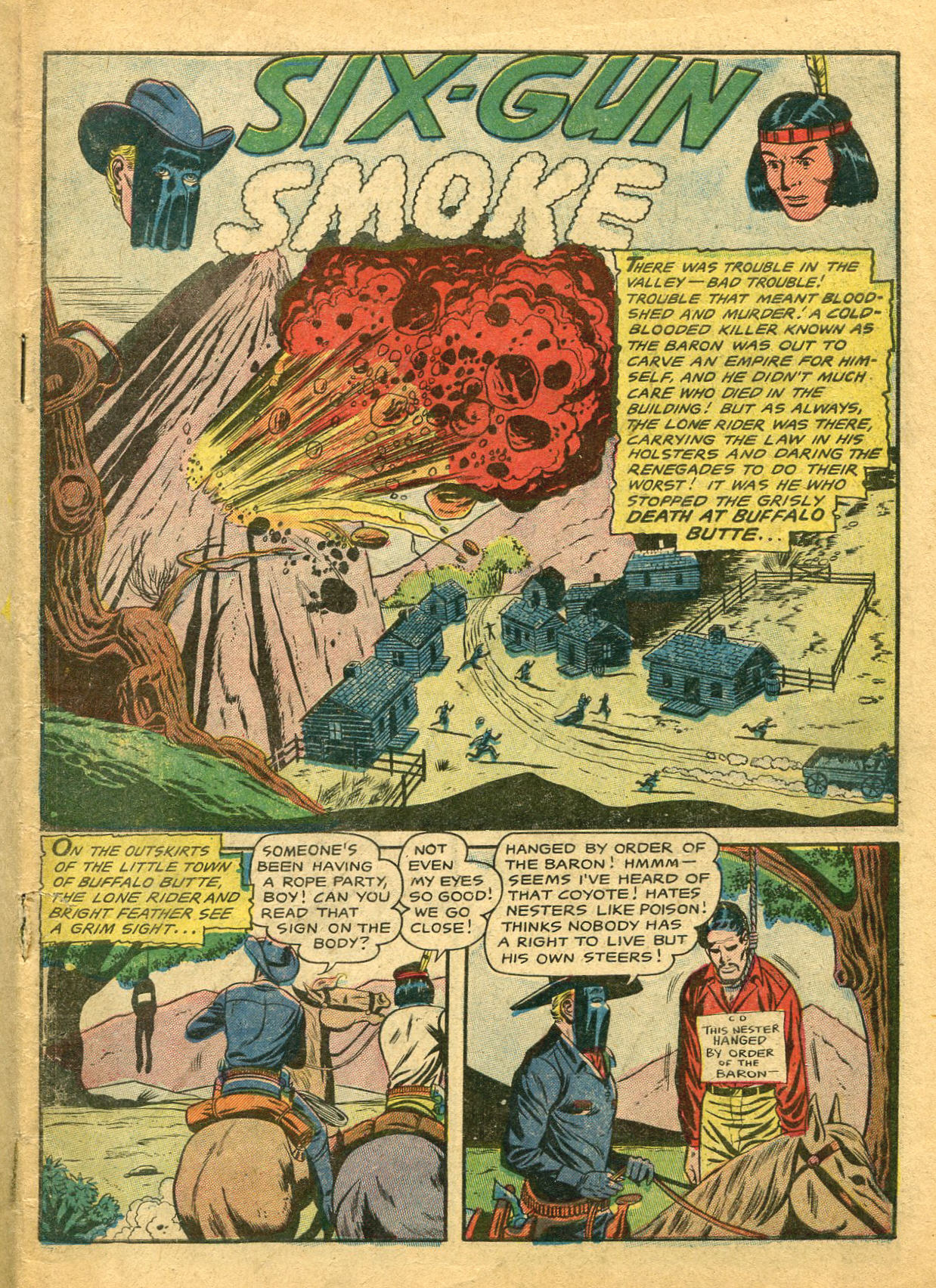 Read online The Lone Rider comic -  Issue #22 - 2