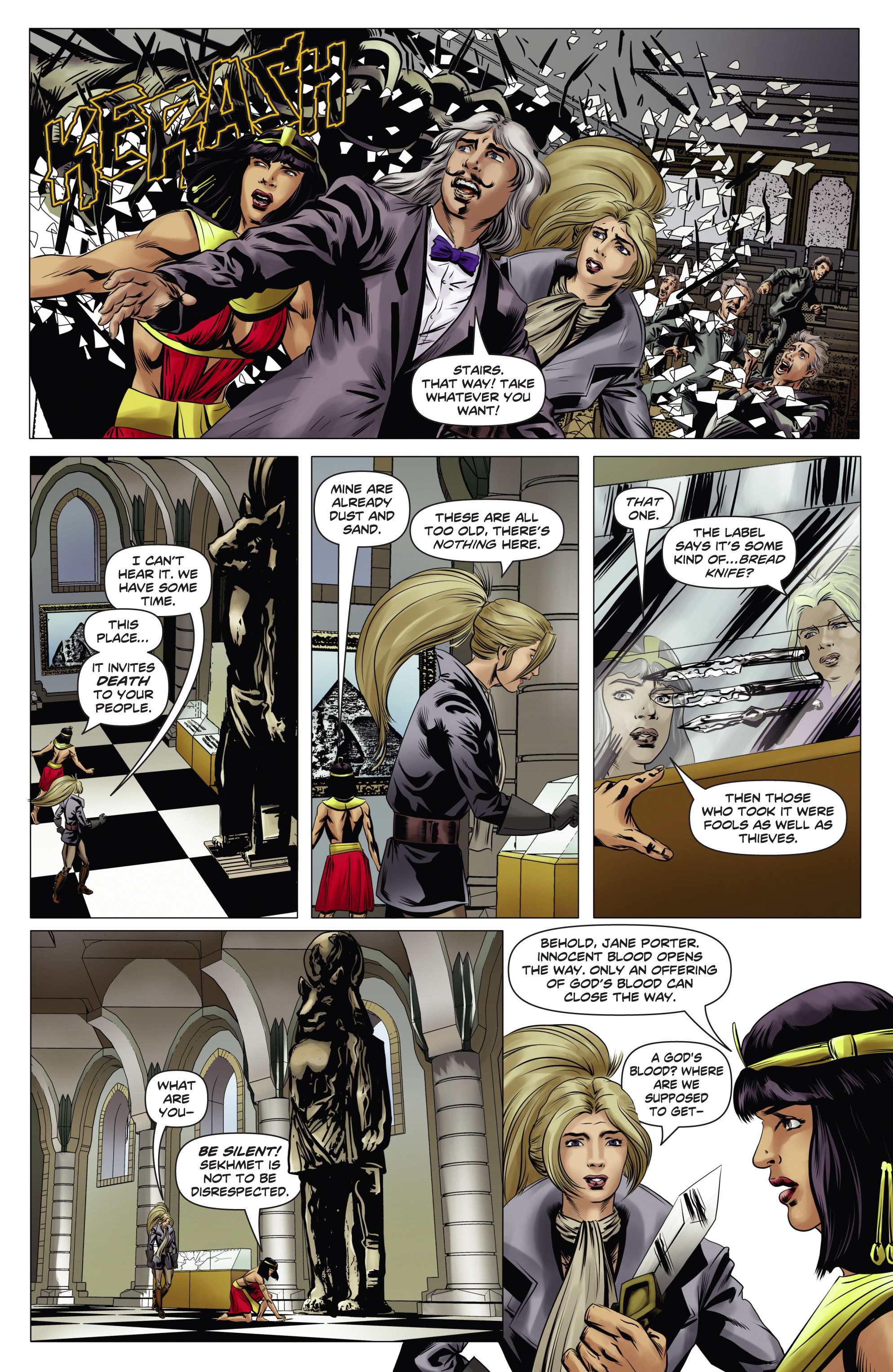 Read online Swords of Sorrow: Pantha & Jane Porter Special comic -  Issue # Full - 18