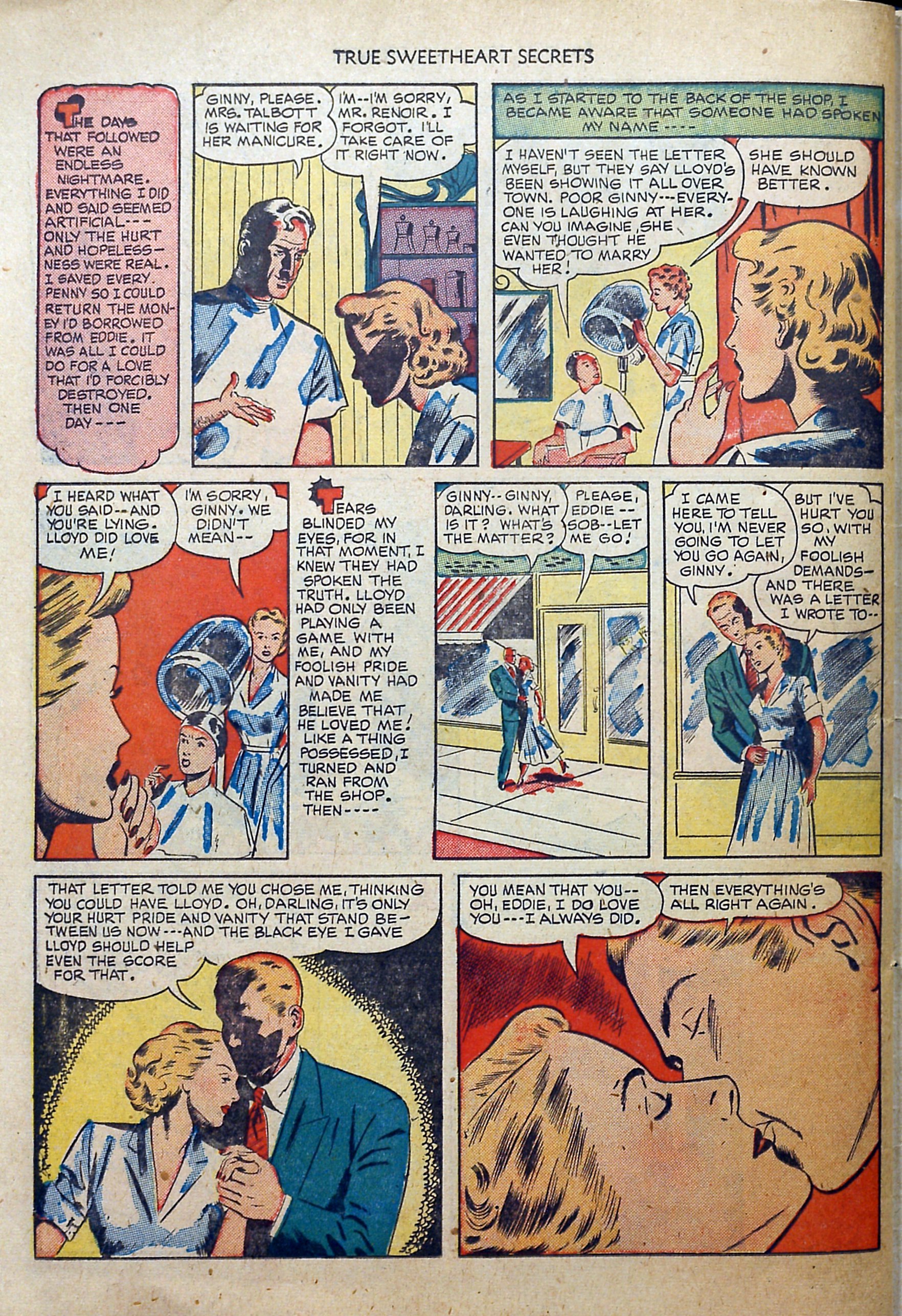 Read online True Sweetheart Secrets comic -  Issue #2 - 34