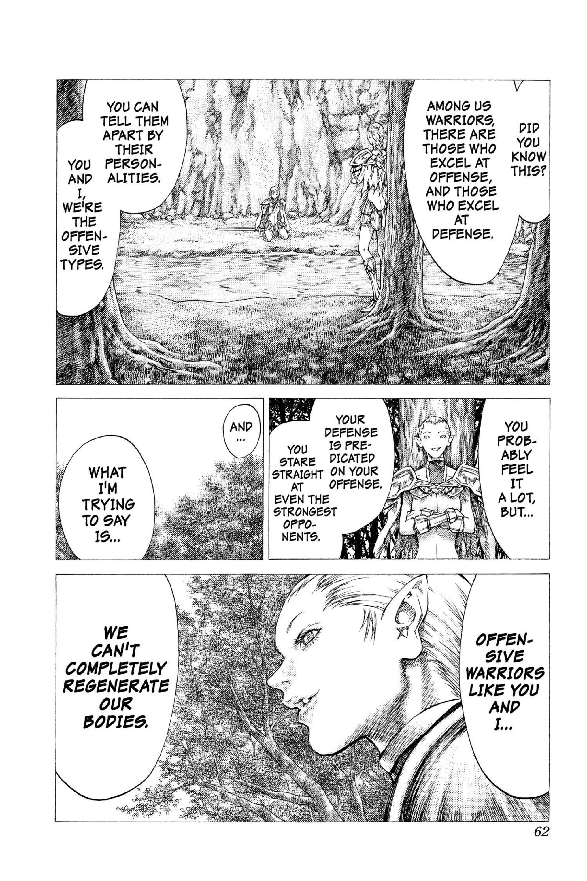 Read online Claymore comic -  Issue #7 - 58