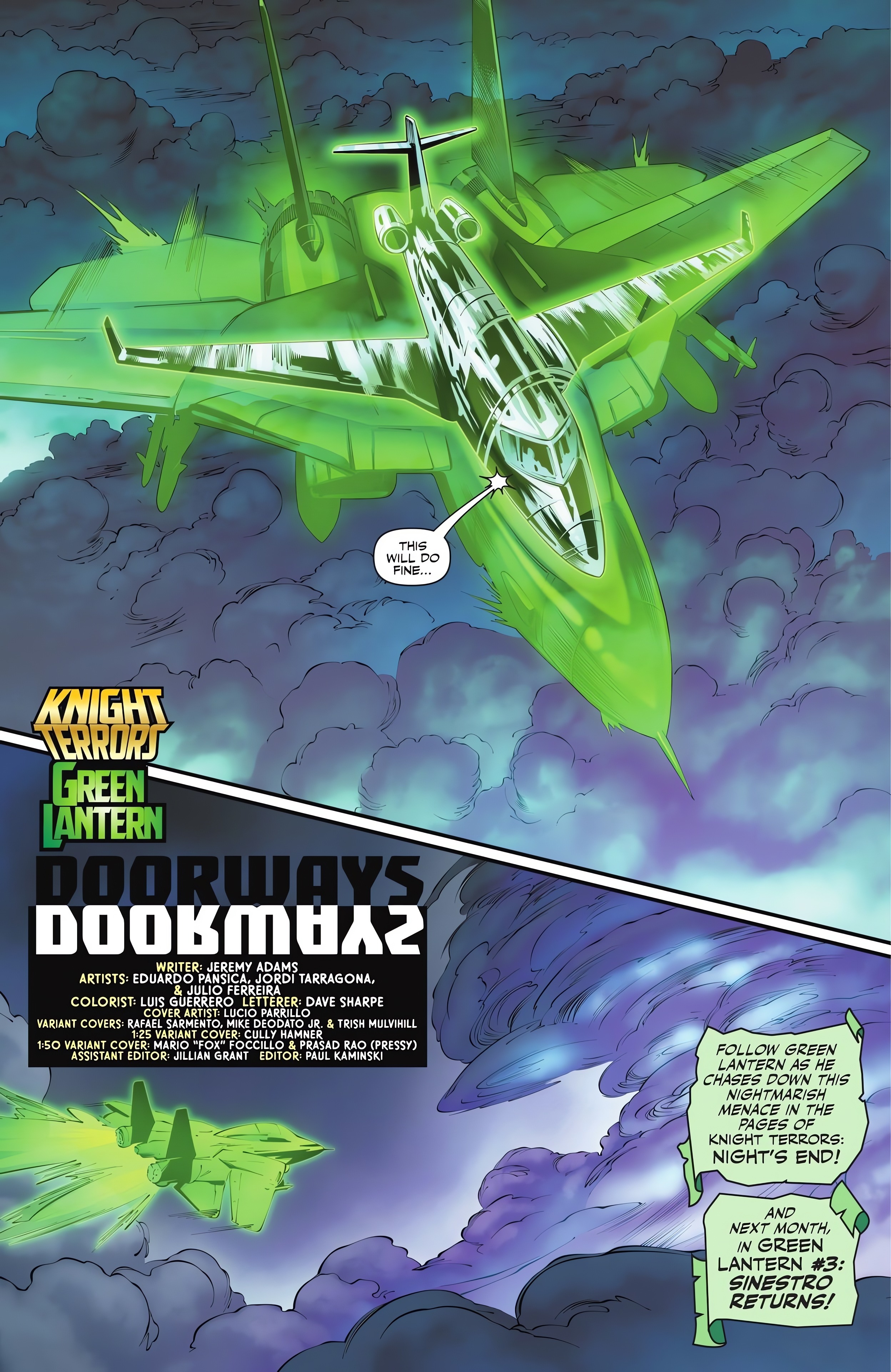 Read online Knight Terrors: Green Lantern comic -  Issue #2 - 22