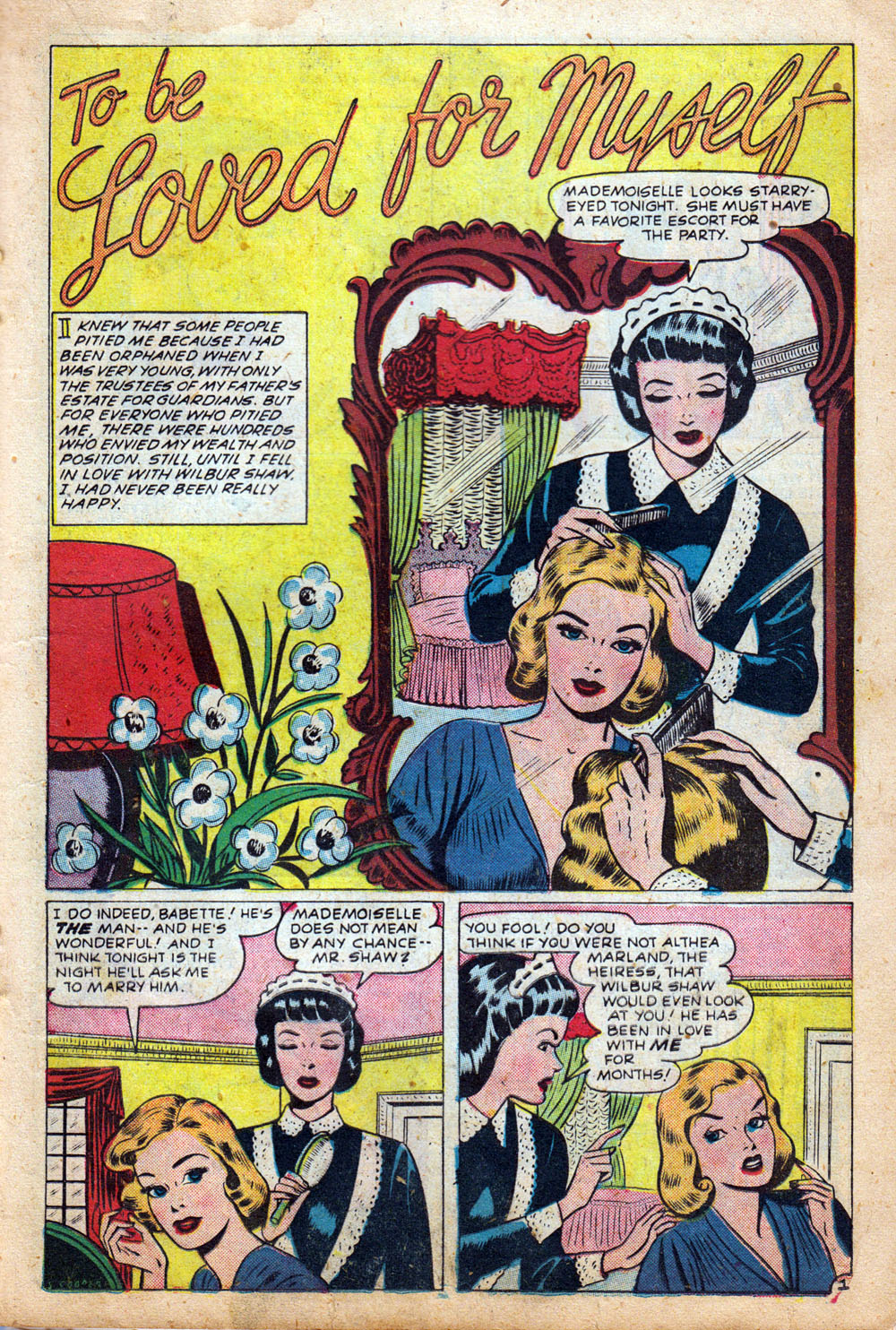 Read online Glamorous Romances comic -  Issue #47 - 19