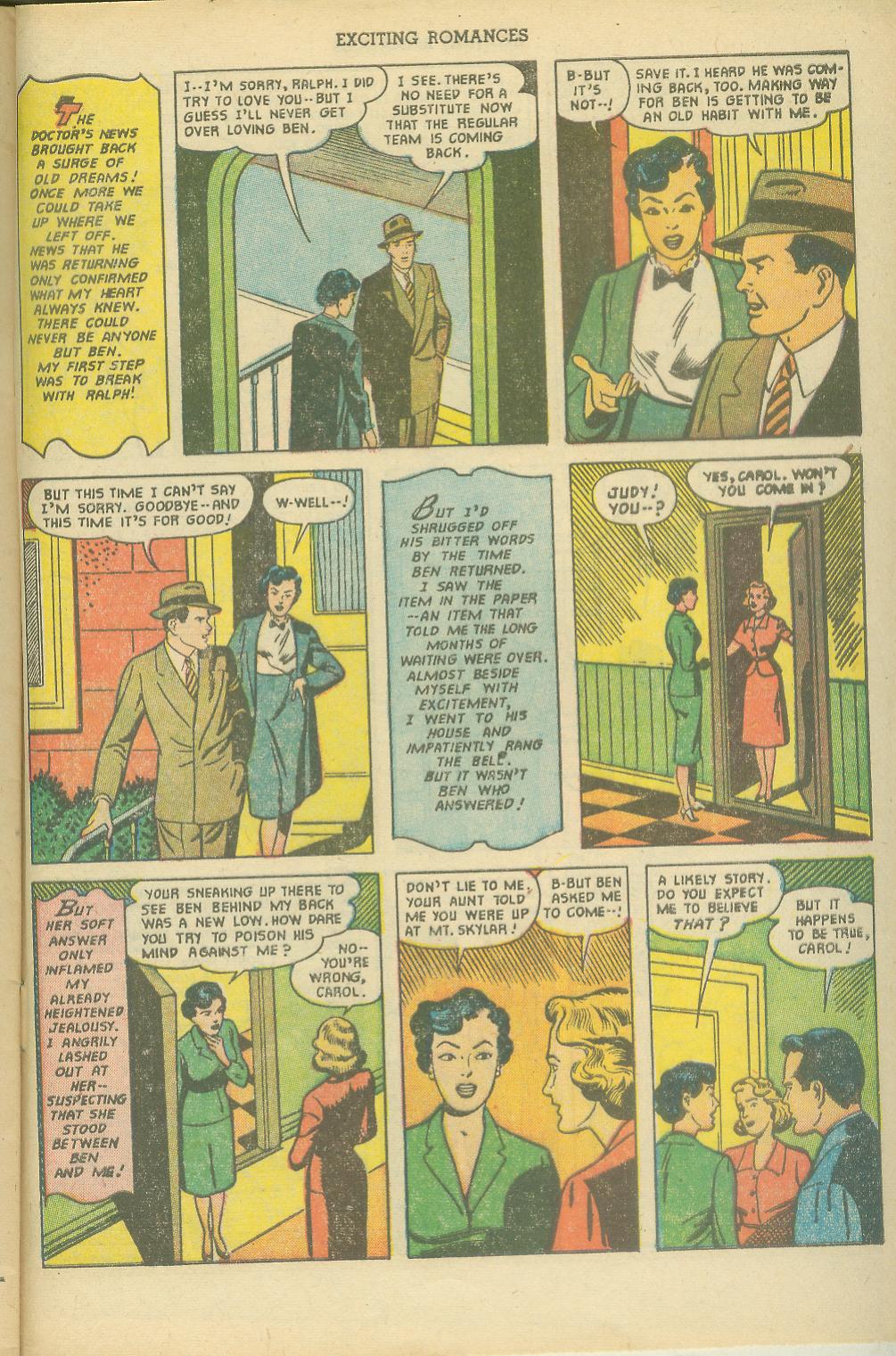Read online Exciting Romances comic -  Issue #6 - 33