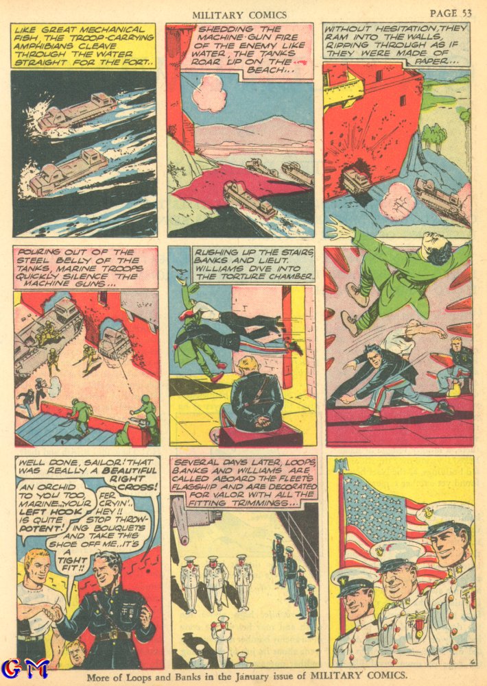 Read online Military Comics comic -  Issue #5 - 55