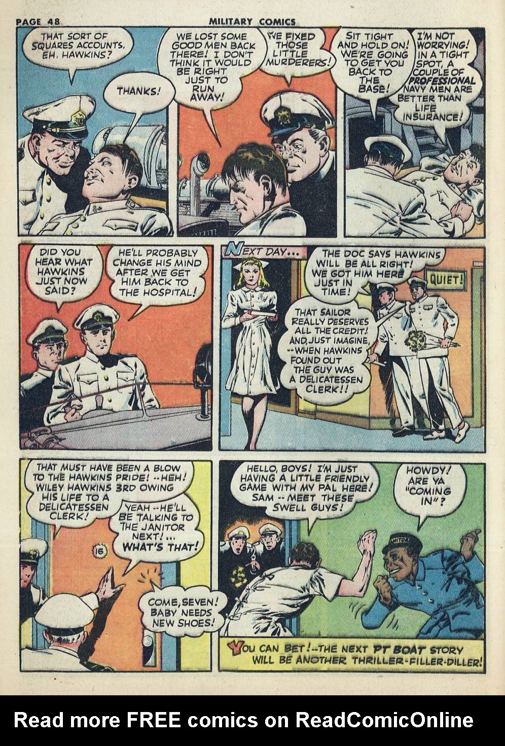 Read online Military Comics comic -  Issue #20 - 50