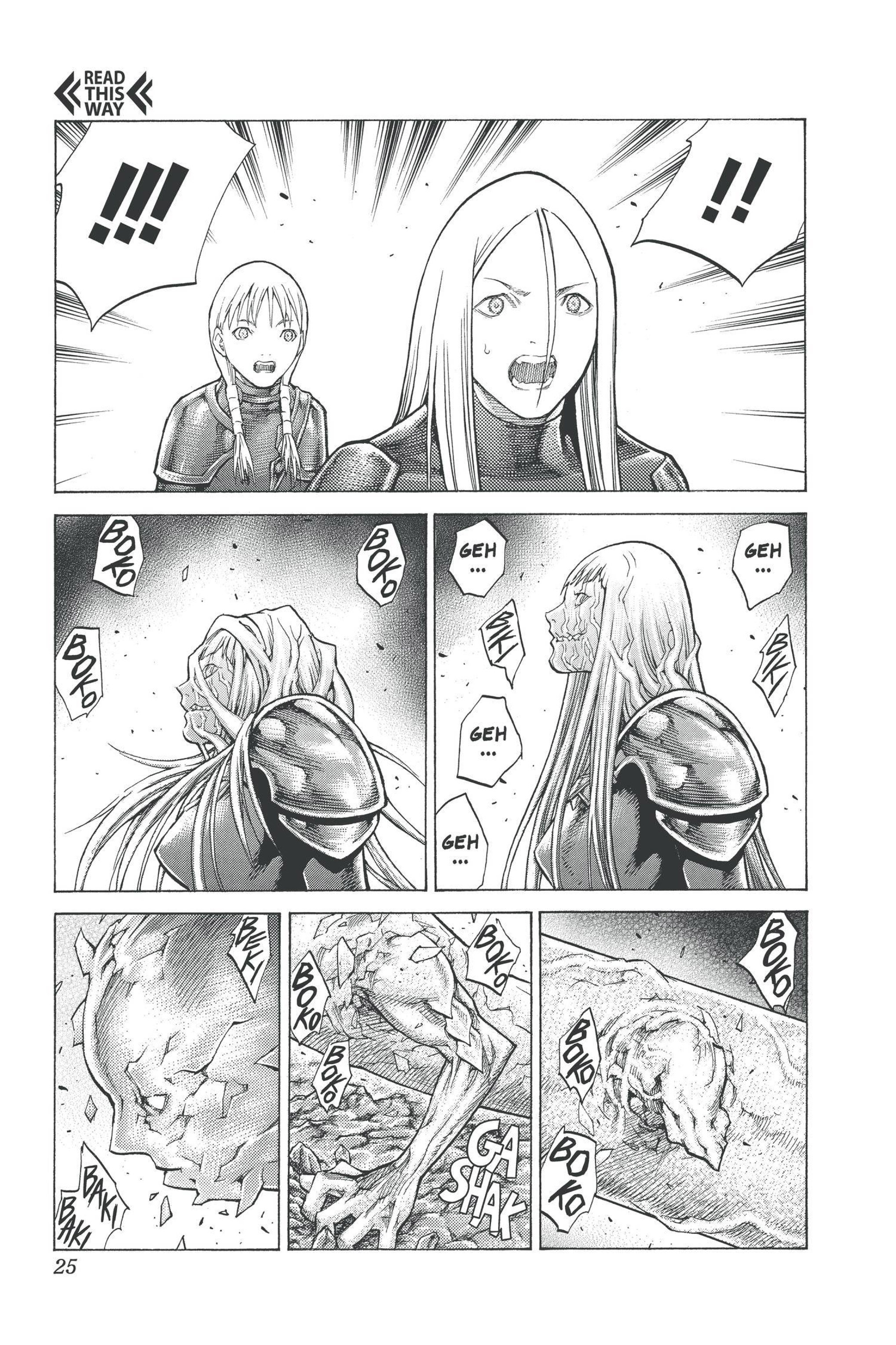 Read online Claymore comic -  Issue #18 - 24