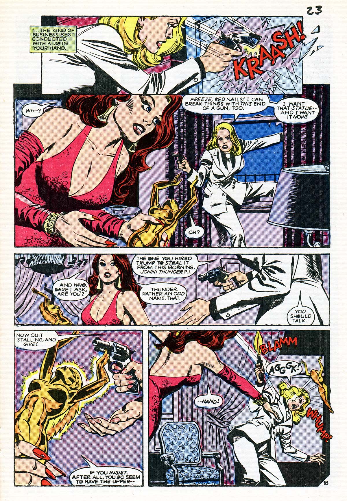 Read online Jonni Thunder comic -  Issue #2 - 19